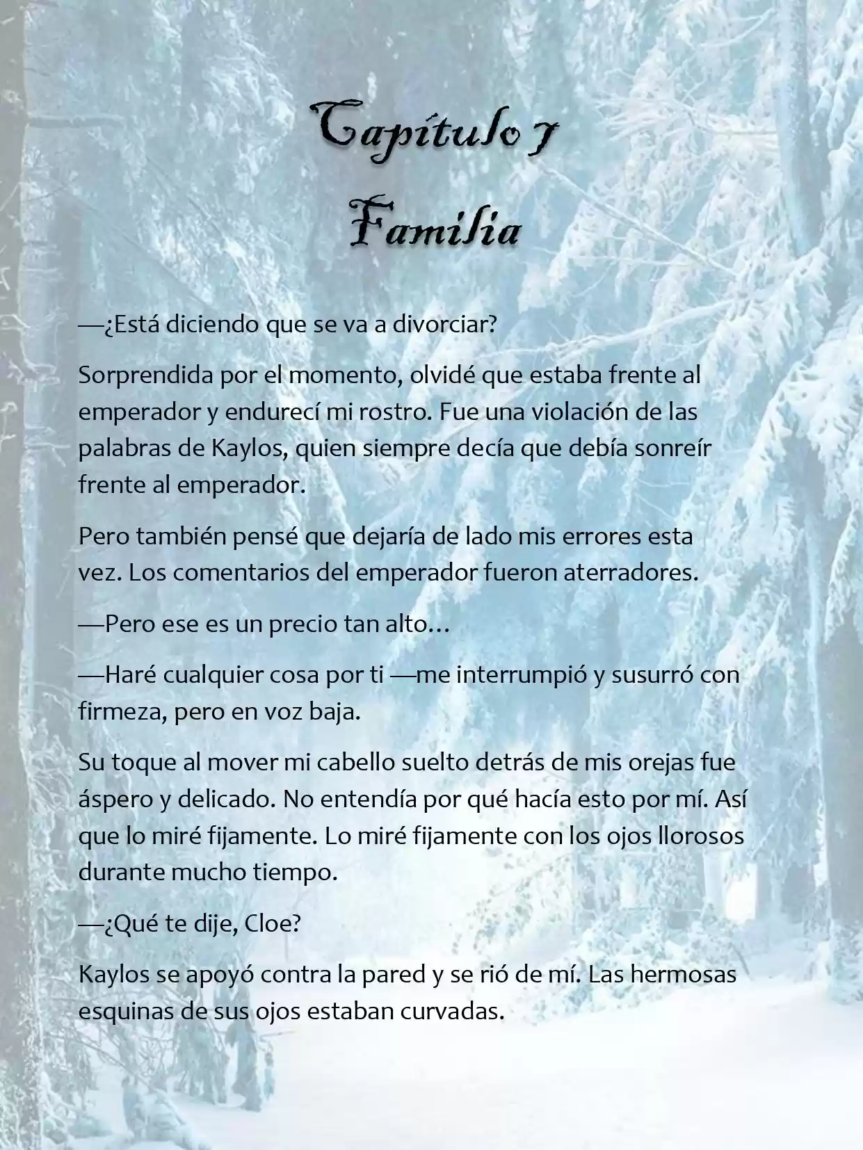 Le Romperé El Cuello A Un Dulce Bastardo (Novela) - Capítulo 7 - Página 2 - LectorTMOo