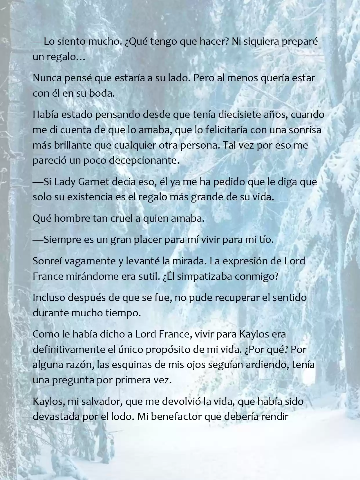 Le Romperé El Cuello A Un Dulce Bastardo (Novela) - Capítulo 7 - Página 8 - LectorTMOo