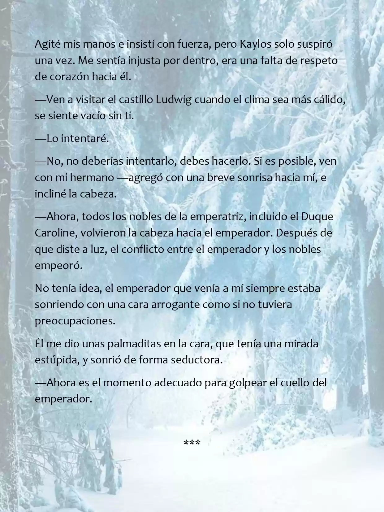 Le Romperé El Cuello A Un Dulce Bastardo (Novela) - Capítulo 8 - Página 6 - LectorTMOo