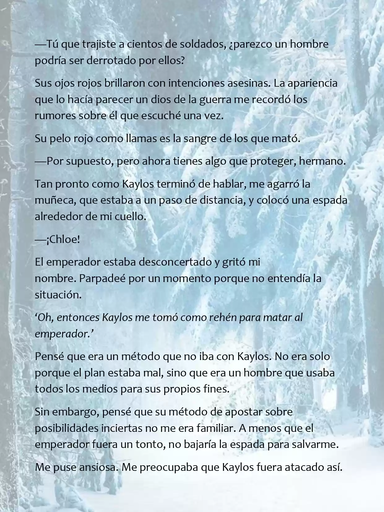 Le Romperé El Cuello A Un Dulce Bastardo (Novela) - Capítulo 8 - Página 8 - LectorTMOo