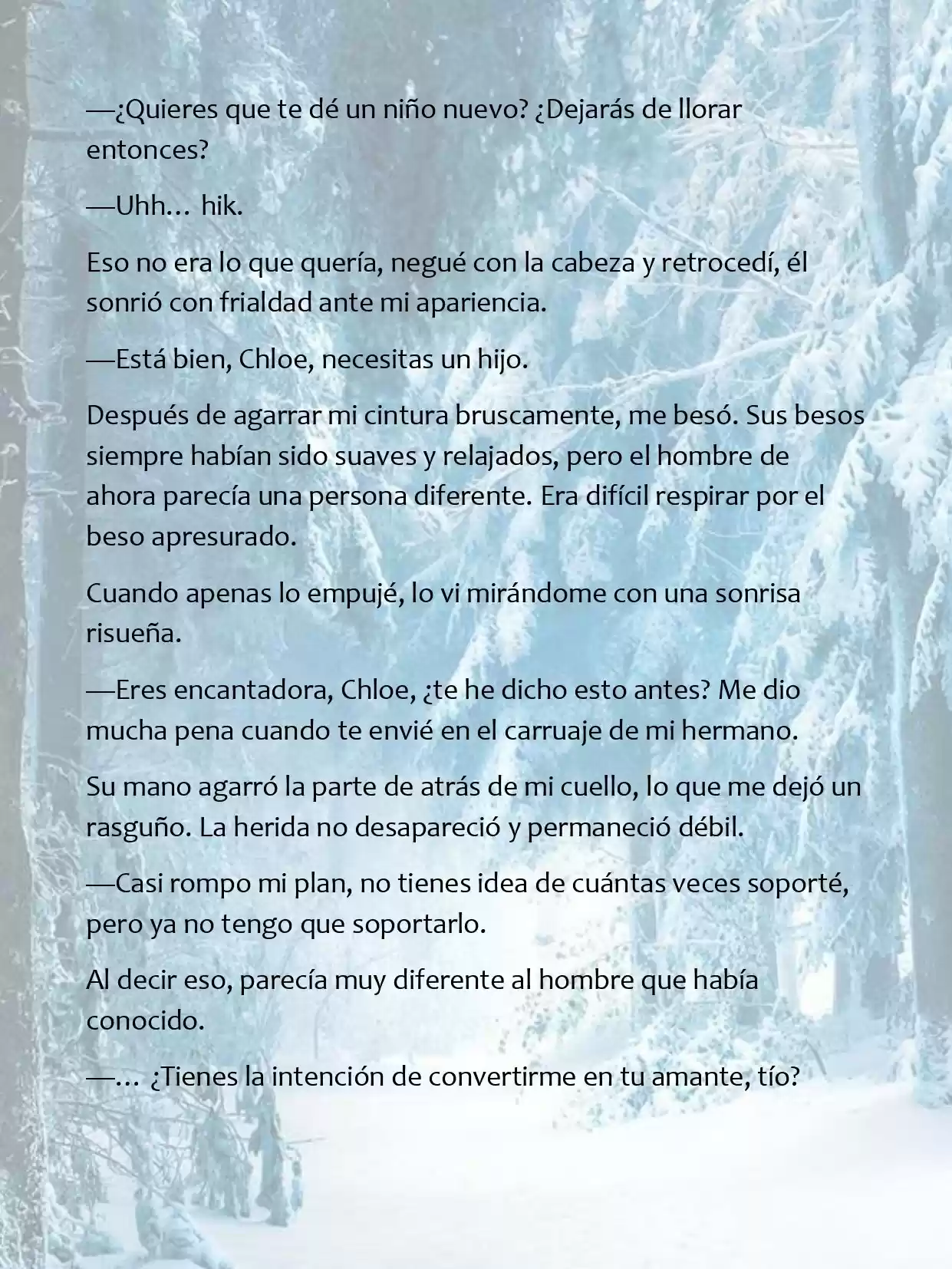 Le Romperé El Cuello A Un Dulce Bastardo (Novela) - Capítulo 9 - Página 7 - LectorTMOo