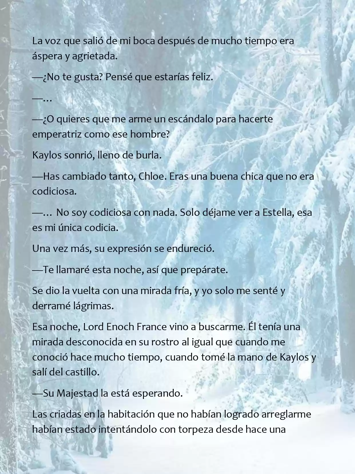 Le Romperé El Cuello A Un Dulce Bastardo (Novela) - Capítulo 9 - Página 8 - LectorTMOo