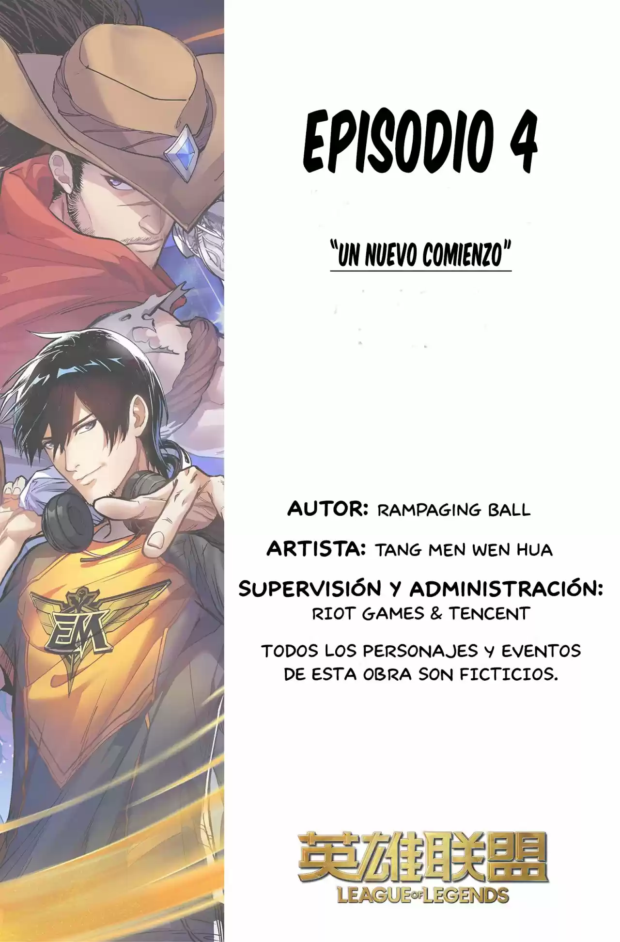League Of Legends: Hero's Faith - Capítulo 4 - Página 4 - LectorTMOo