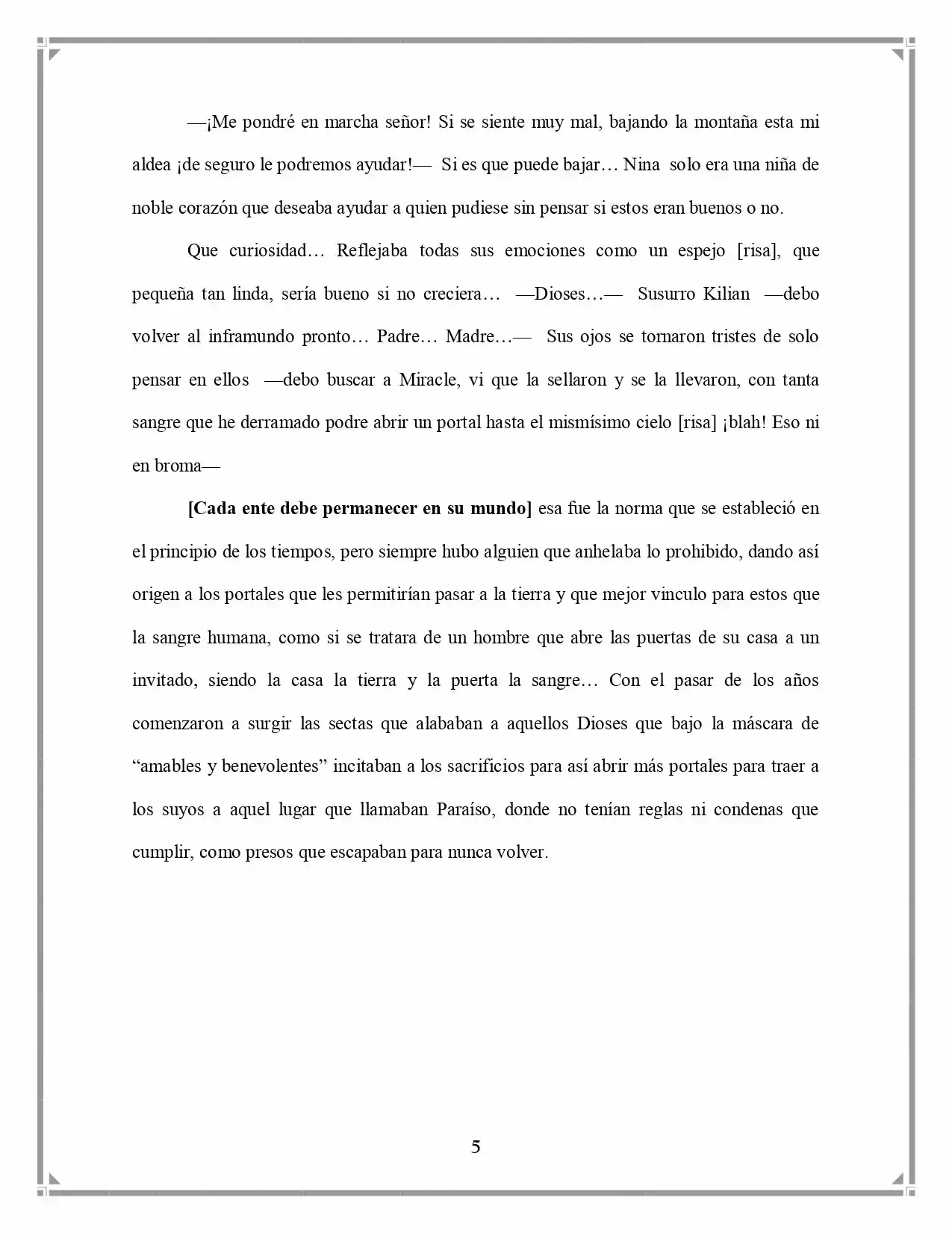 Leblanc (Novela) - Capítulo 1 - Página 5 - LectorTMOo
