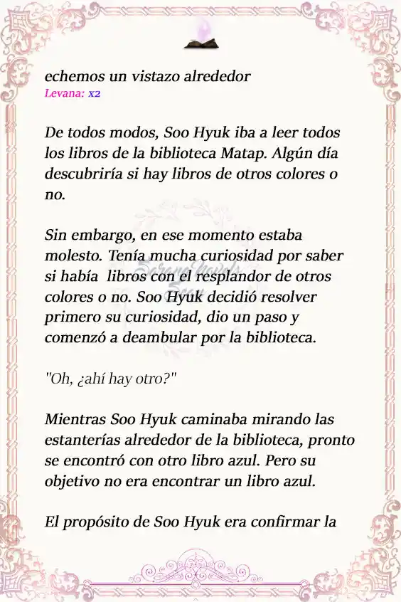 Lector (Novela) - Capítulo 22 - Página 6 - LectorTMOo