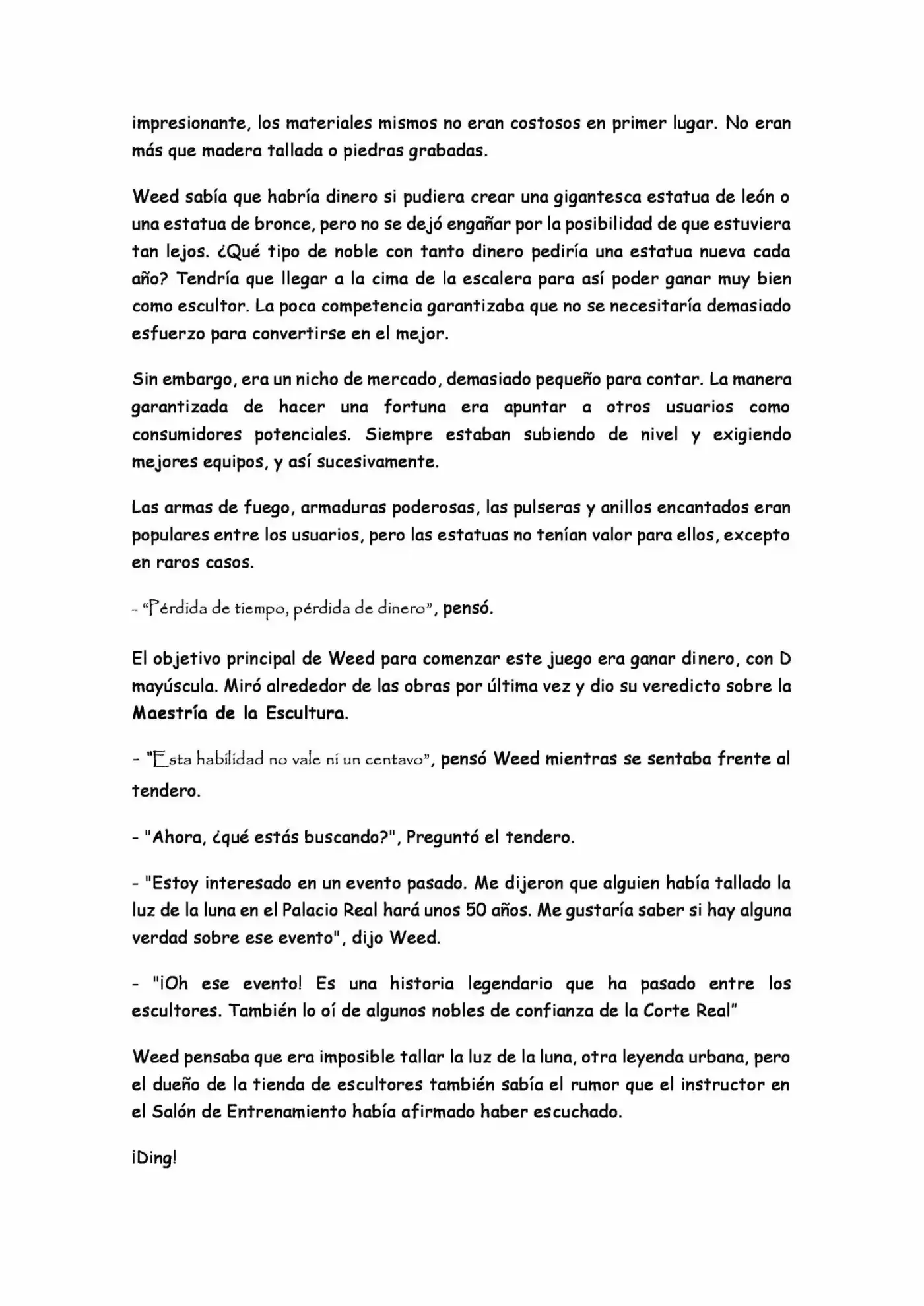 Legendario Escultor De La Luz Lunar (Novela) - Capítulo 3 - Página 4 - LectorTMOo