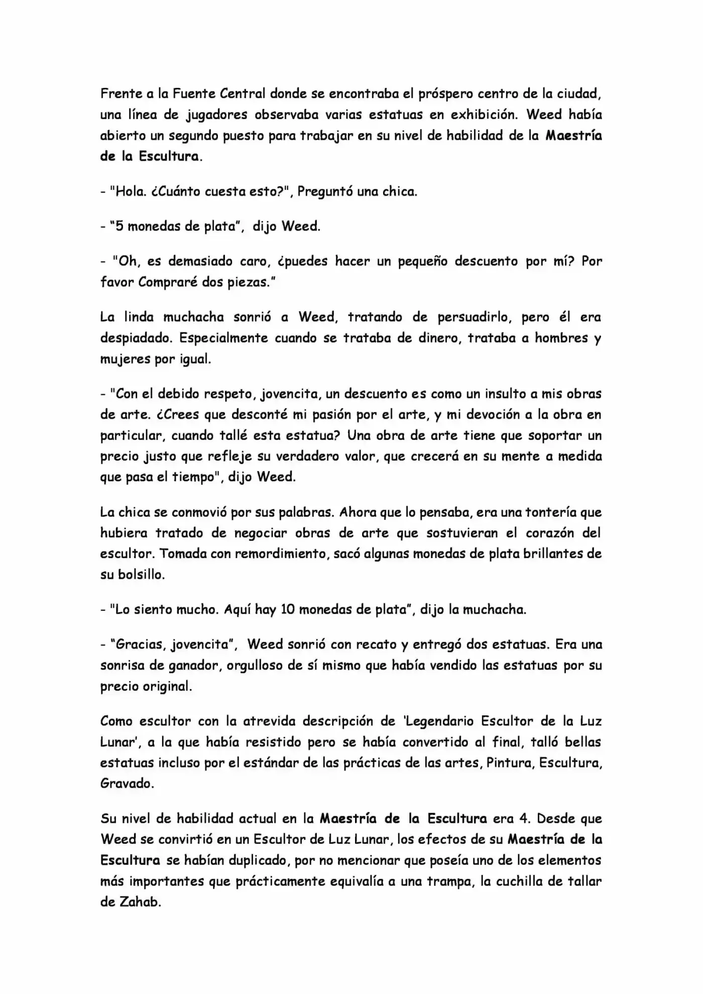 Legendario Escultor De La Luz Lunar (Novela) - Capítulo 9 - Página 8 - LectorTMOo
