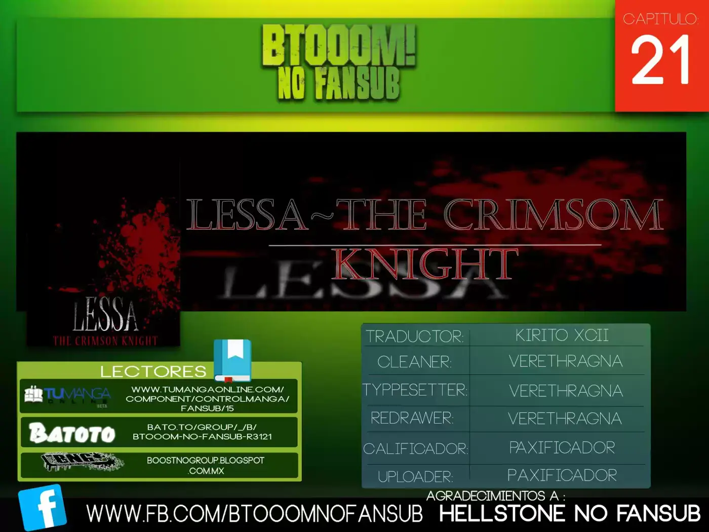 Lessa - The Crimson Knight - Capítulo 21 - Página 1 - LectorTMOo