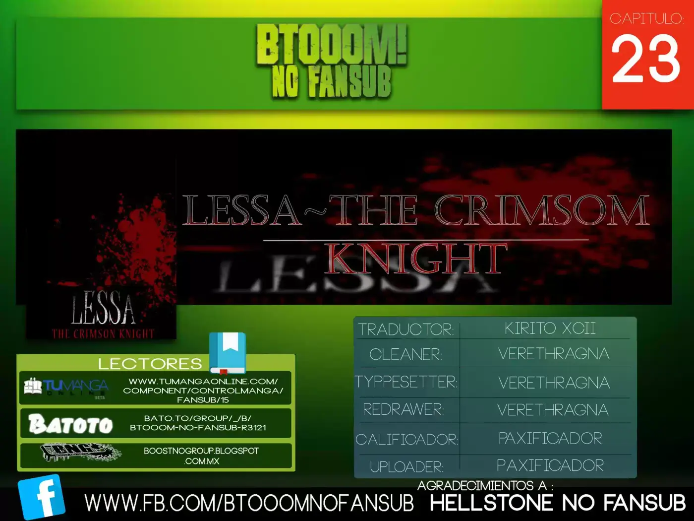 Lessa - The Crimson Knight - Capítulo 23 - Página 1 - LectorTMOo