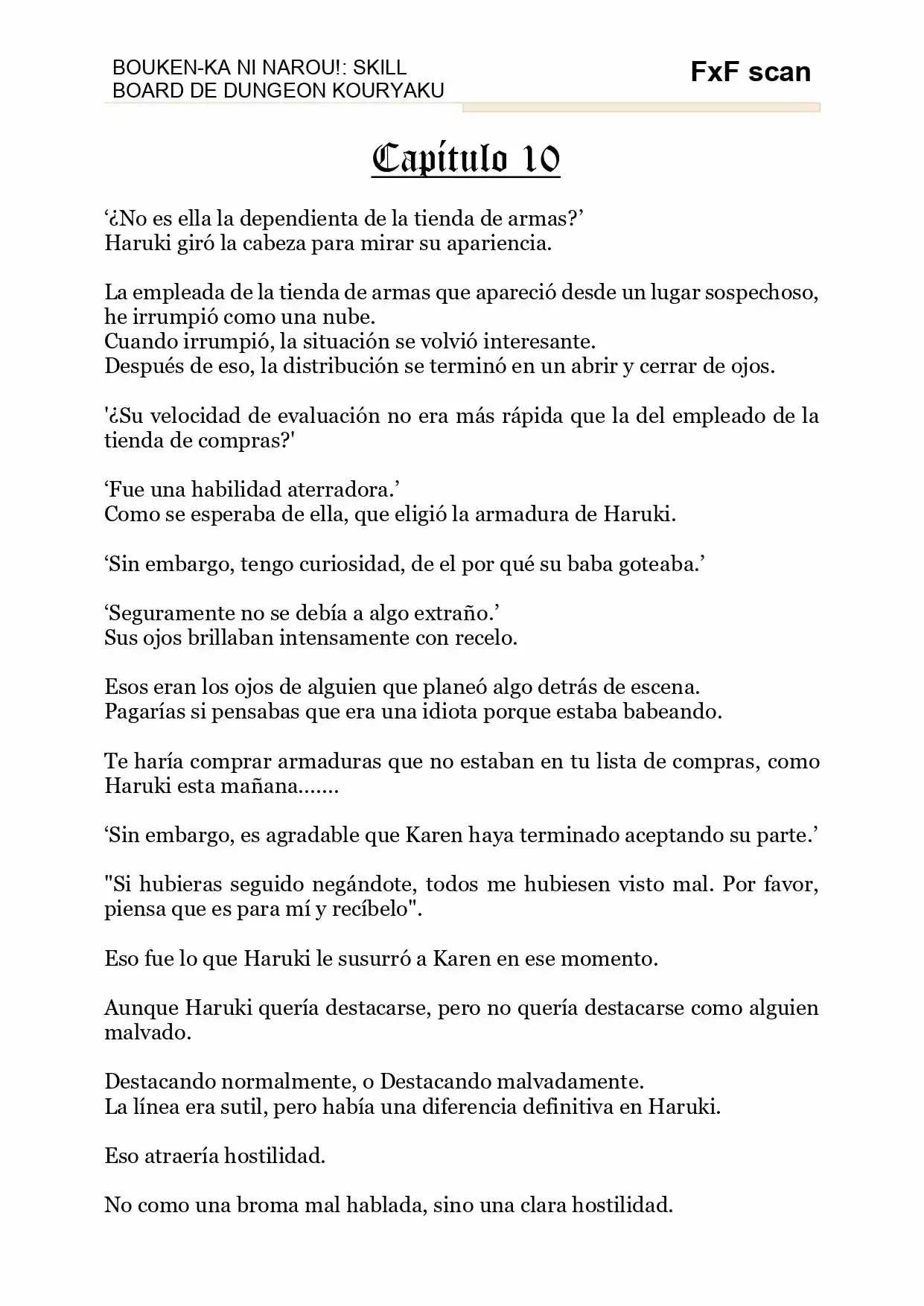 Let's Be An Adventurer! ~Defeating Dungeons With A Skill Board~ (Novela) - Capítulo 10 - Página 2 - LectorTMOo
