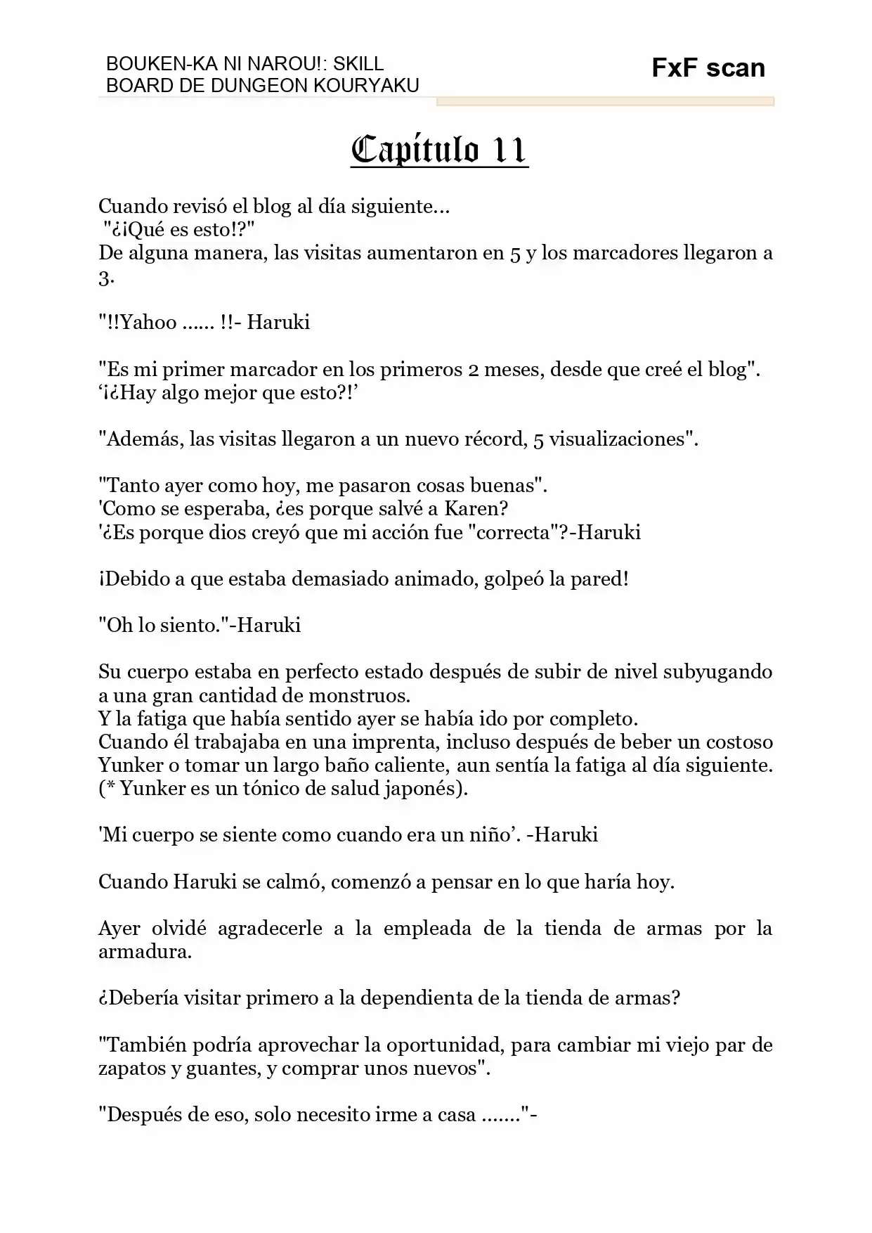 Let's Be An Adventurer! ~Defeating Dungeons With A Skill Board~ (Novela) - Capítulo 11 - Página 2 - LectorTMOo