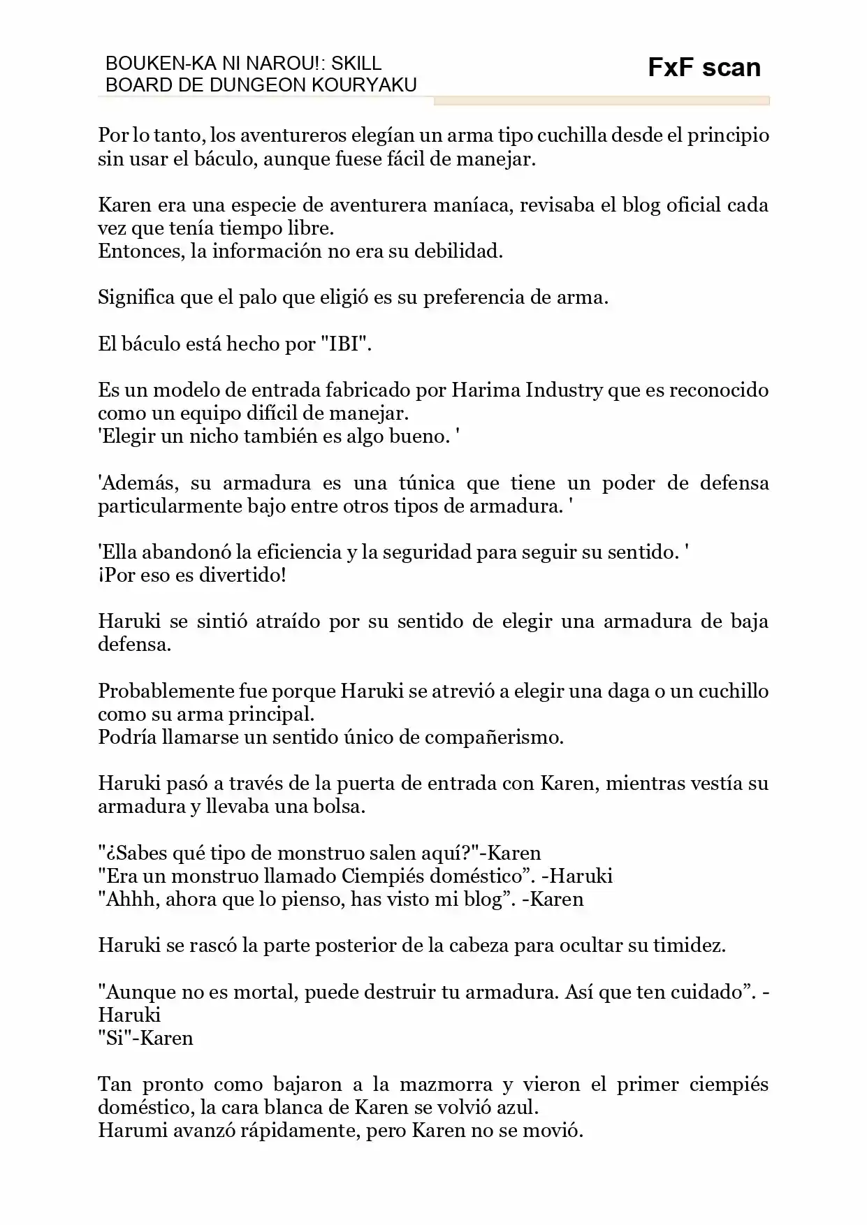Let's Be An Adventurer! ~Defeating Dungeons With A Skill Board~ (Novela) - Capítulo 13 - Página 4 - LectorTMOo