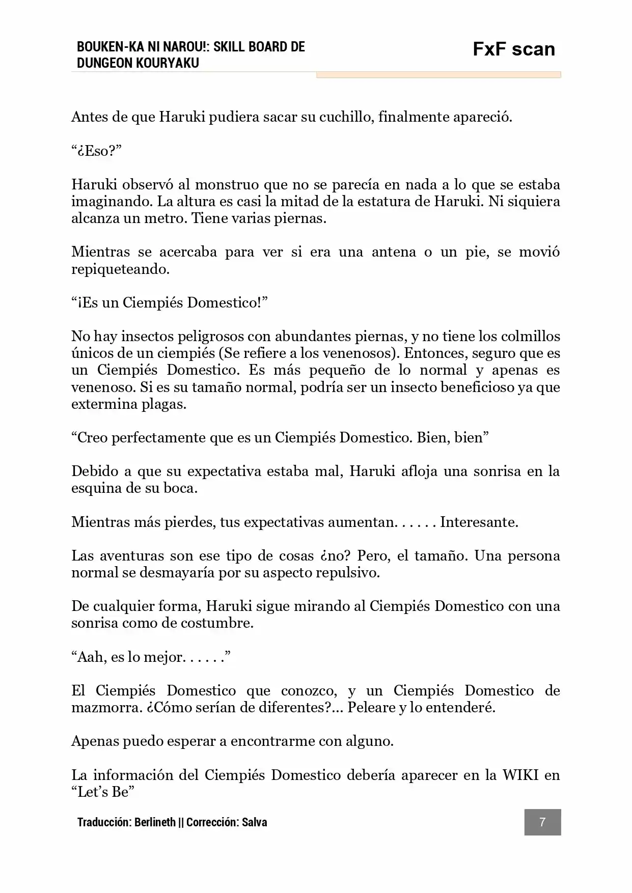 Let's Be An Adventurer! ~Defeating Dungeons With A Skill Board~ (Novela) - Capítulo 2 - Página 8 - LectorTMOo