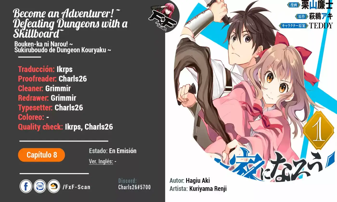 Let's Be An Adventurer! ~Defeating Dungeons With A Skill Board~ (Novela) - Capítulo 8 - Página 1 - LectorTMOo