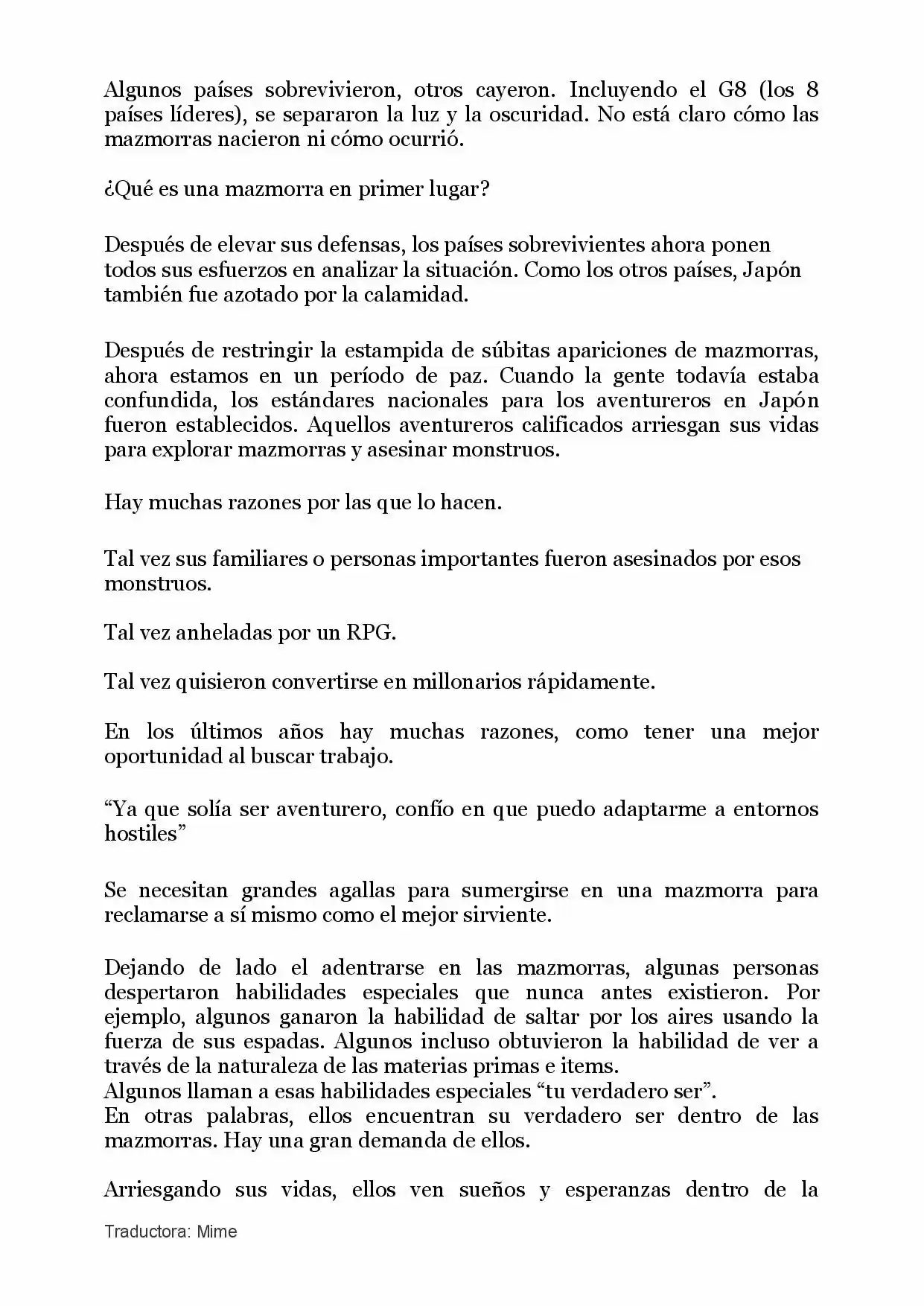 Let's Be An Adventurer! ~Defeating Dungeons With A Skill Board~ (Web Novel) (Novela) - Capítulo - Página 3 - LectorTMOo