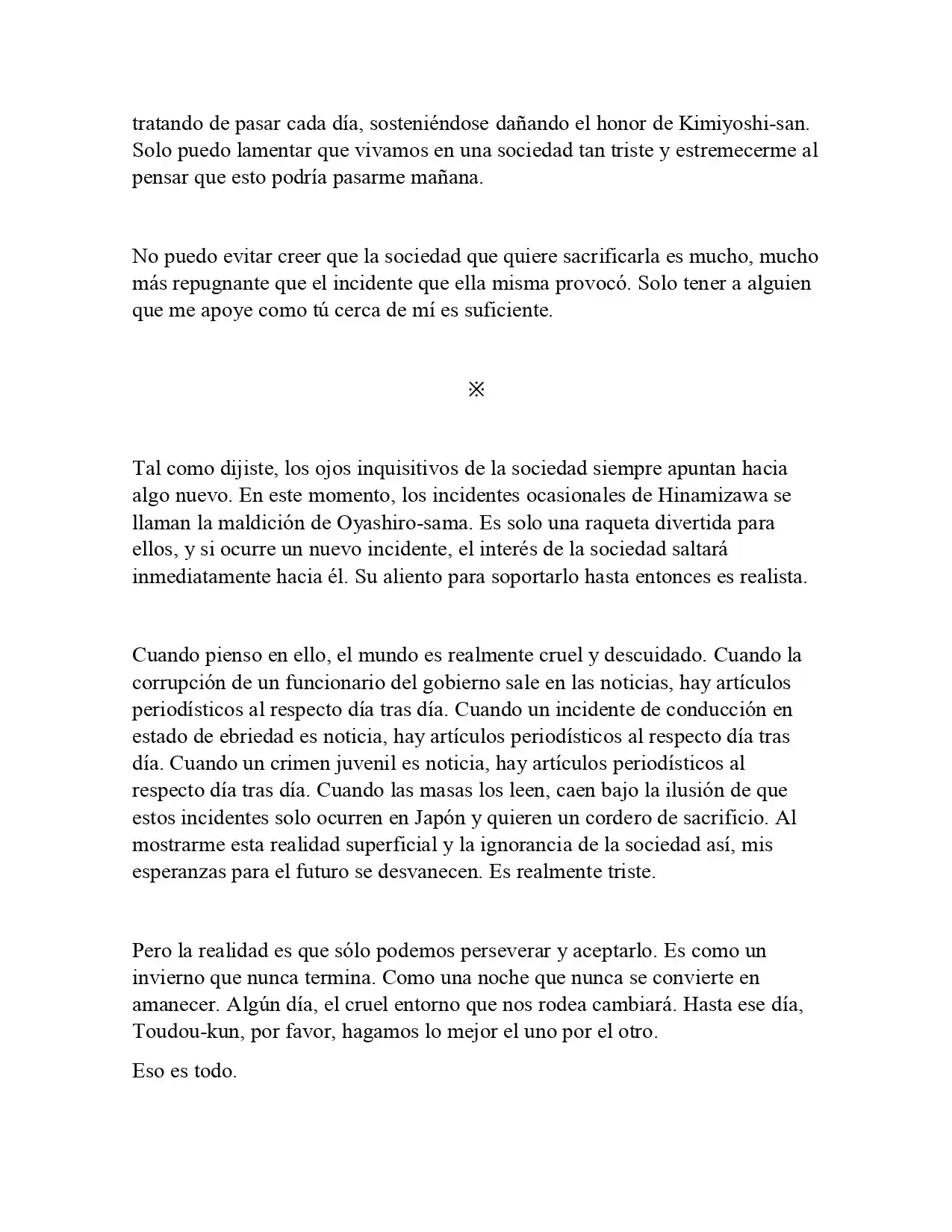 Letters From A Certain Girl (Novela) - Capítulo 1 - Página 7 - LectorTMOo