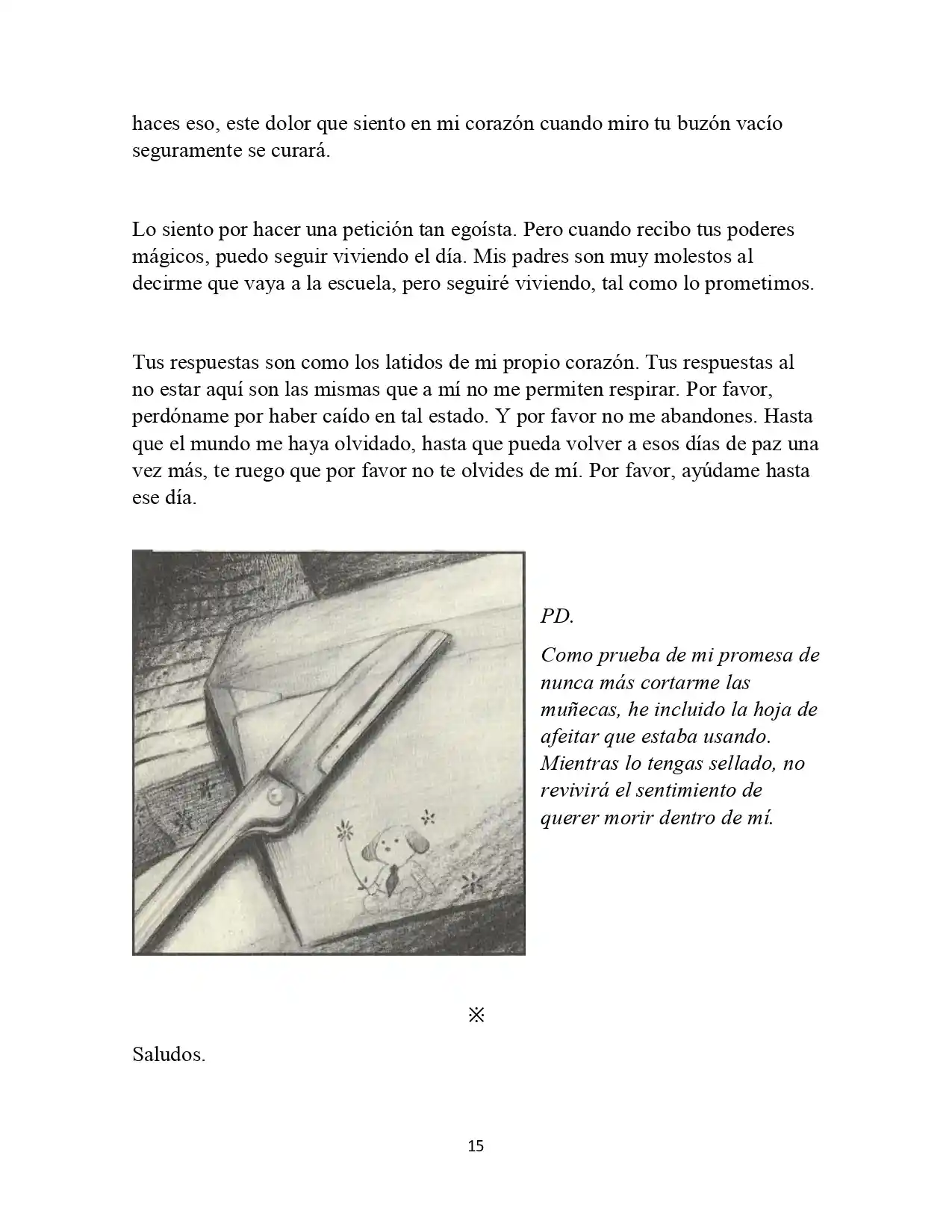 Letters From A Certain Girl (Novela) - Capítulo 1 - Página 12 - LectorTMOo