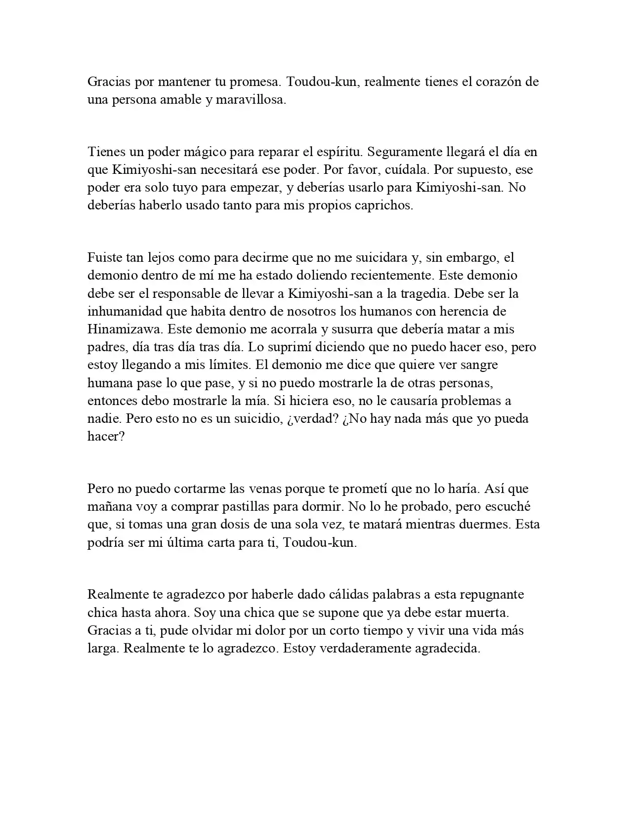 Letters From A Certain Girl (Novela) - Capítulo 1 - Página 13 - LectorTMOo