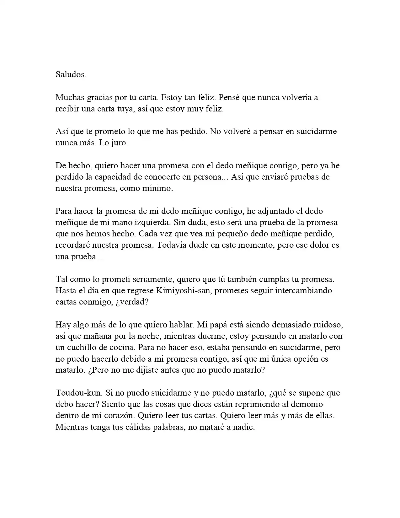Letters From A Certain Girl (Novela) - Capítulo 1 - Página 19 - LectorTMOo