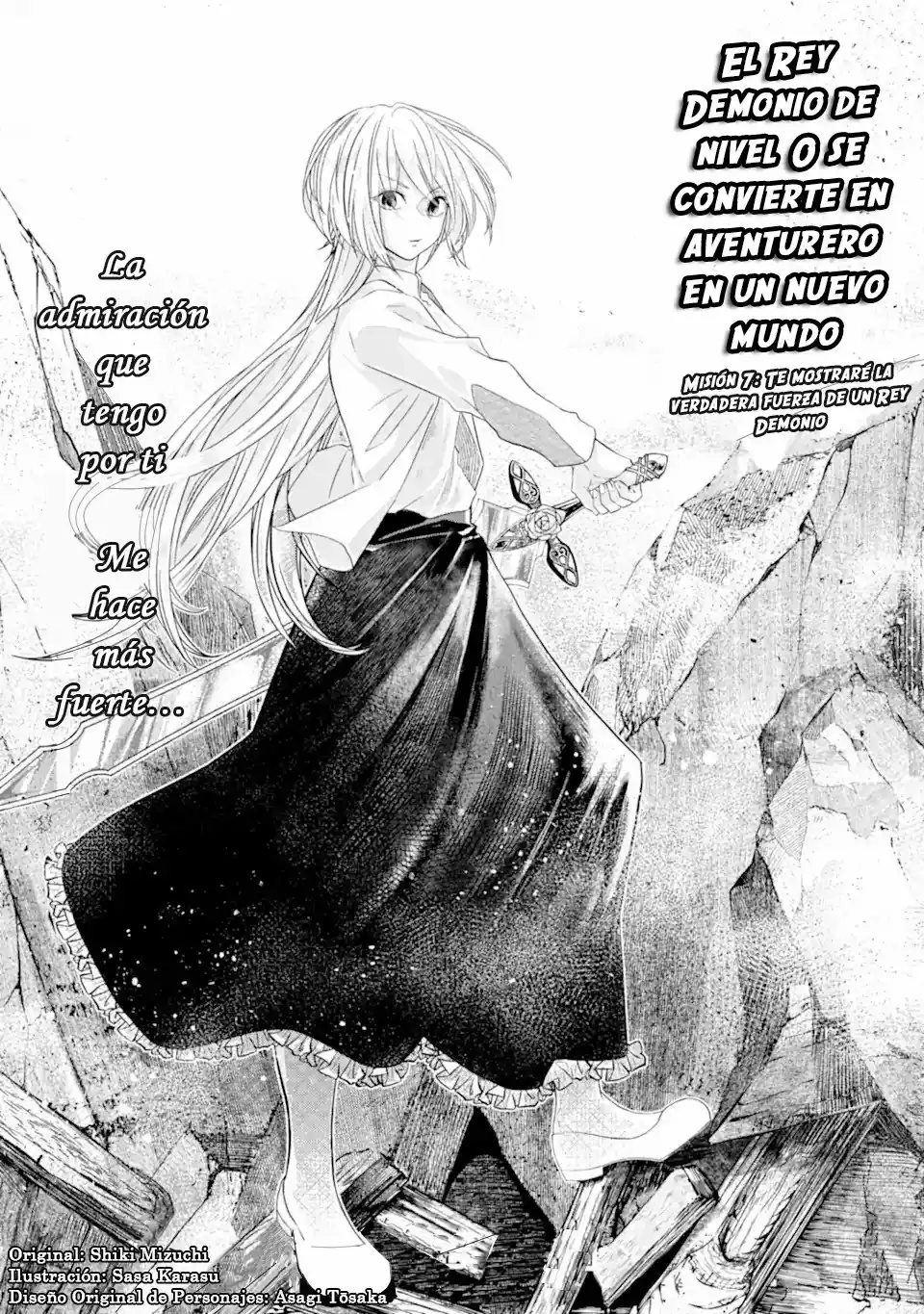 Level 0 No Maou-sama, Isekai De Boukensha Wo Hajimemasu - Capítulo 7 - Página 5 - LectorTMOo