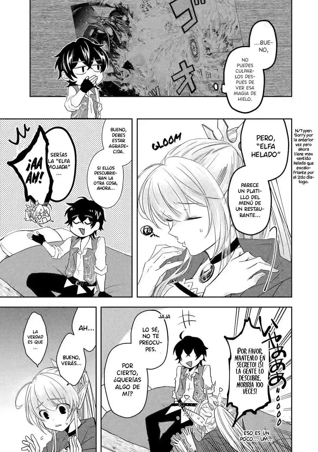 Level 0 No Maou-sama, Isekai De Boukensha Wo Hajimemasu - Capítulo 8.20 - Página 3 - LectorTMOo
