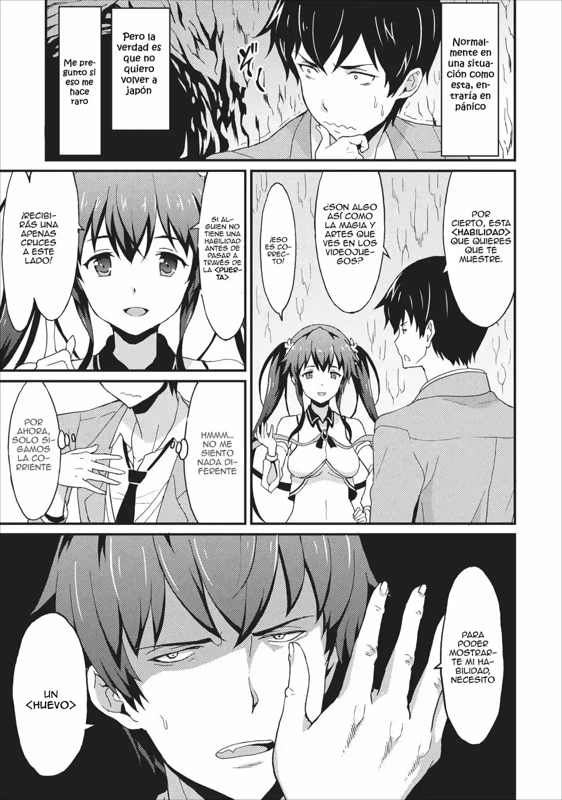 LEVEL UP JUST BY EATING! ~I'M PEERLESS IN ANOTHER WORLD WITH A USELESS GODDESS~ - Capítulo 1 - Página 7 - LectorTMOo