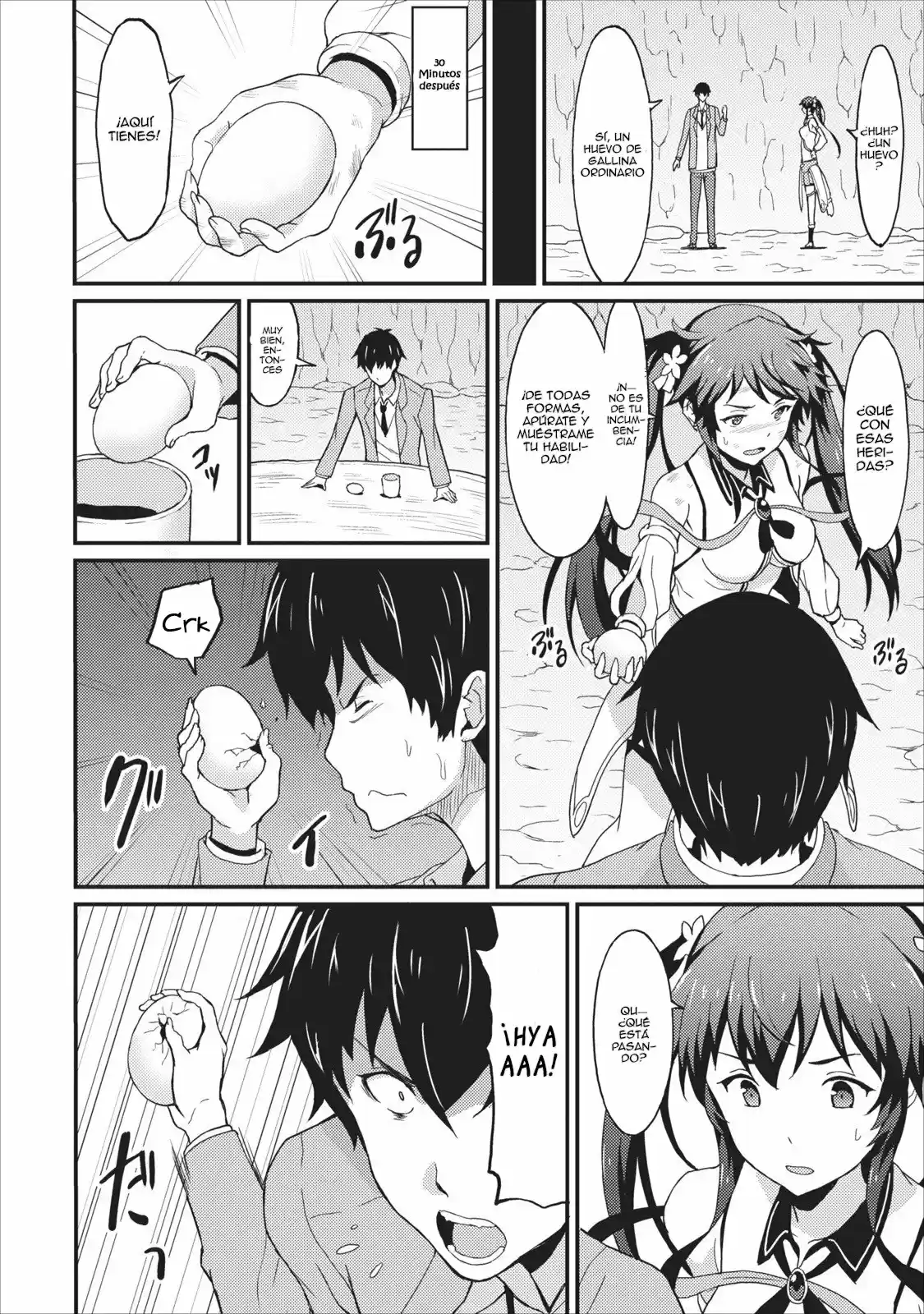LEVEL UP JUST BY EATING! ~I'M PEERLESS IN ANOTHER WORLD WITH A USELESS GODDESS~ - Capítulo 1 - Página 8 - LectorTMOo