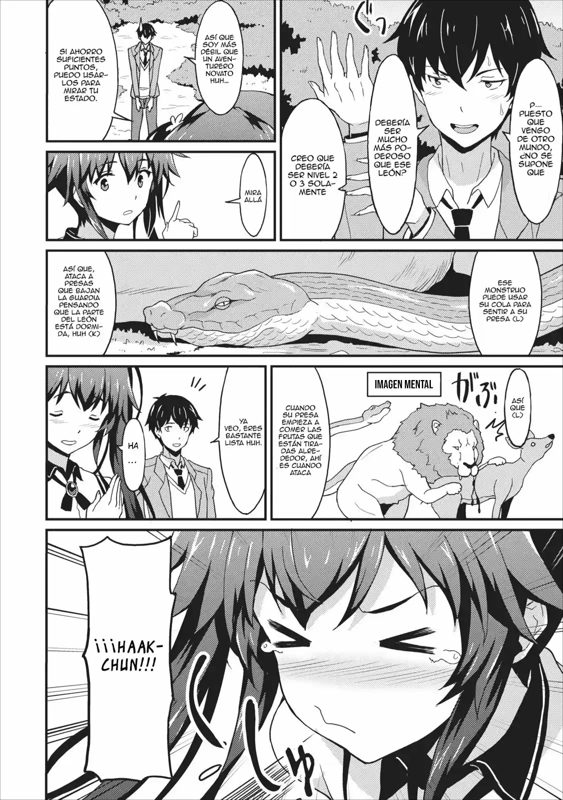 LEVEL UP JUST BY EATING! ~I'M PEERLESS IN ANOTHER WORLD WITH A USELESS GODDESS~ - Capítulo 1 - Página 16 - LectorTMOo