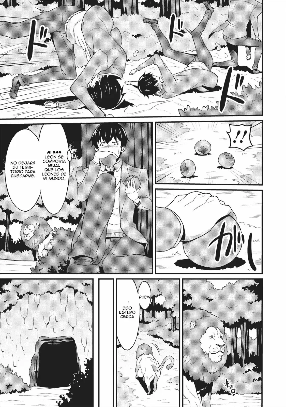 LEVEL UP JUST BY EATING! ~I'M PEERLESS IN ANOTHER WORLD WITH A USELESS GODDESS~ - Capítulo 1 - Página 19 - LectorTMOo