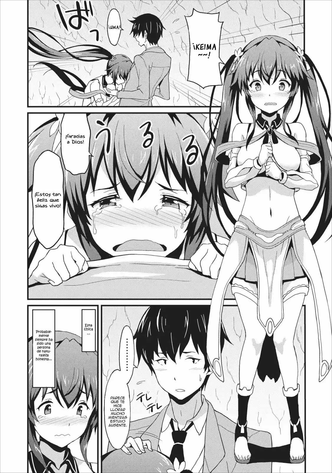 LEVEL UP JUST BY EATING! ~I'M PEERLESS IN ANOTHER WORLD WITH A USELESS GODDESS~ - Capítulo 1 - Página 20 - LectorTMOo