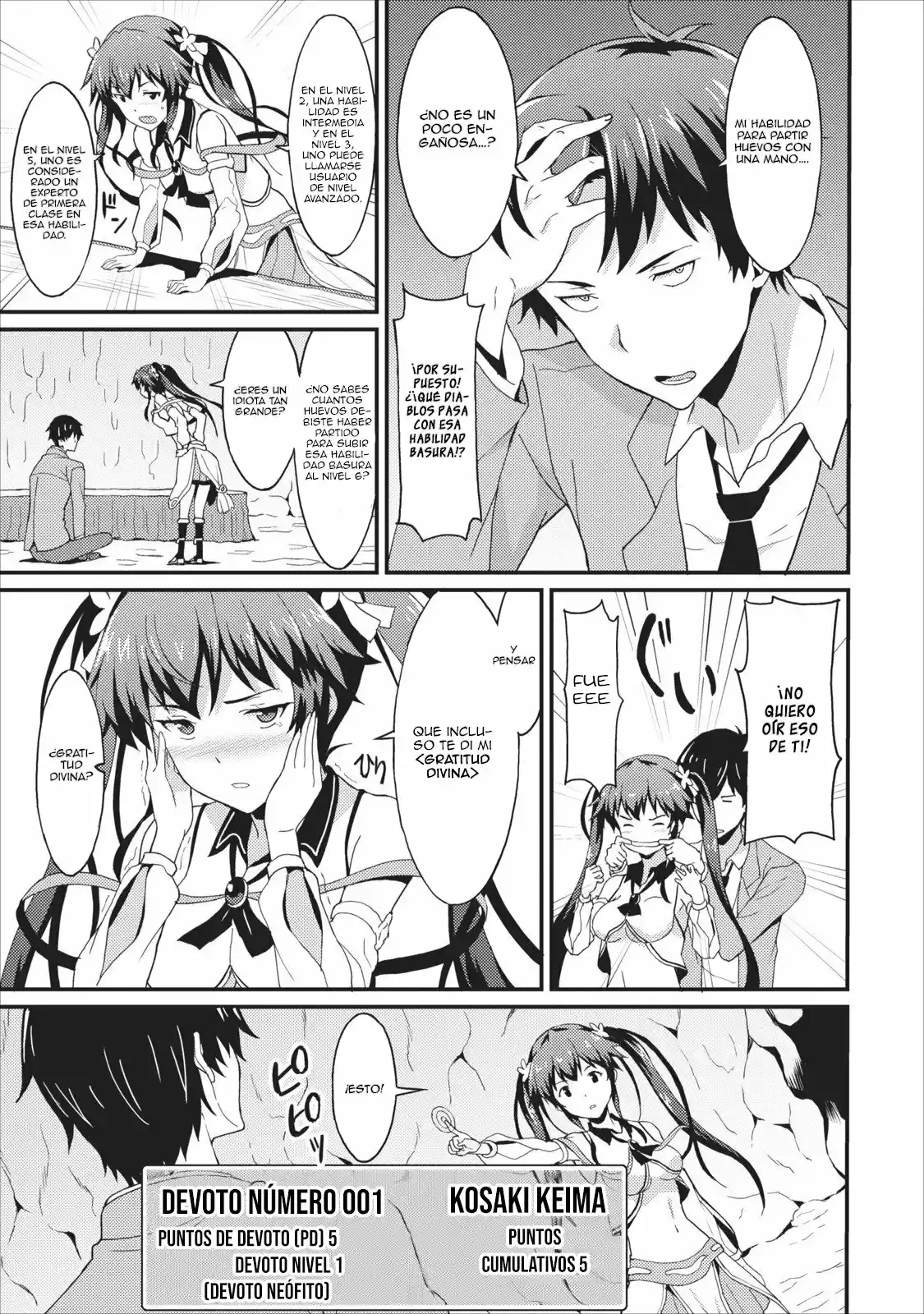 LEVEL UP JUST BY EATING! ~I'M PEERLESS IN ANOTHER WORLD WITH A USELESS GODDESS~ - Capítulo 1 - Página 25 - LectorTMOo