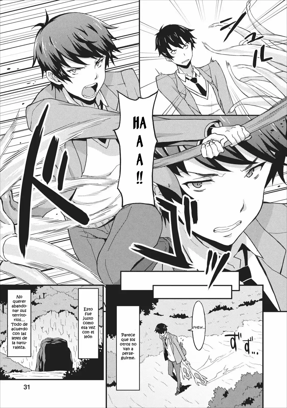 LEVEL UP JUST BY EATING! ~I'M PEERLESS IN ANOTHER WORLD WITH A USELESS GODDESS~ - Capítulo 1 - Página 33 - LectorTMOo