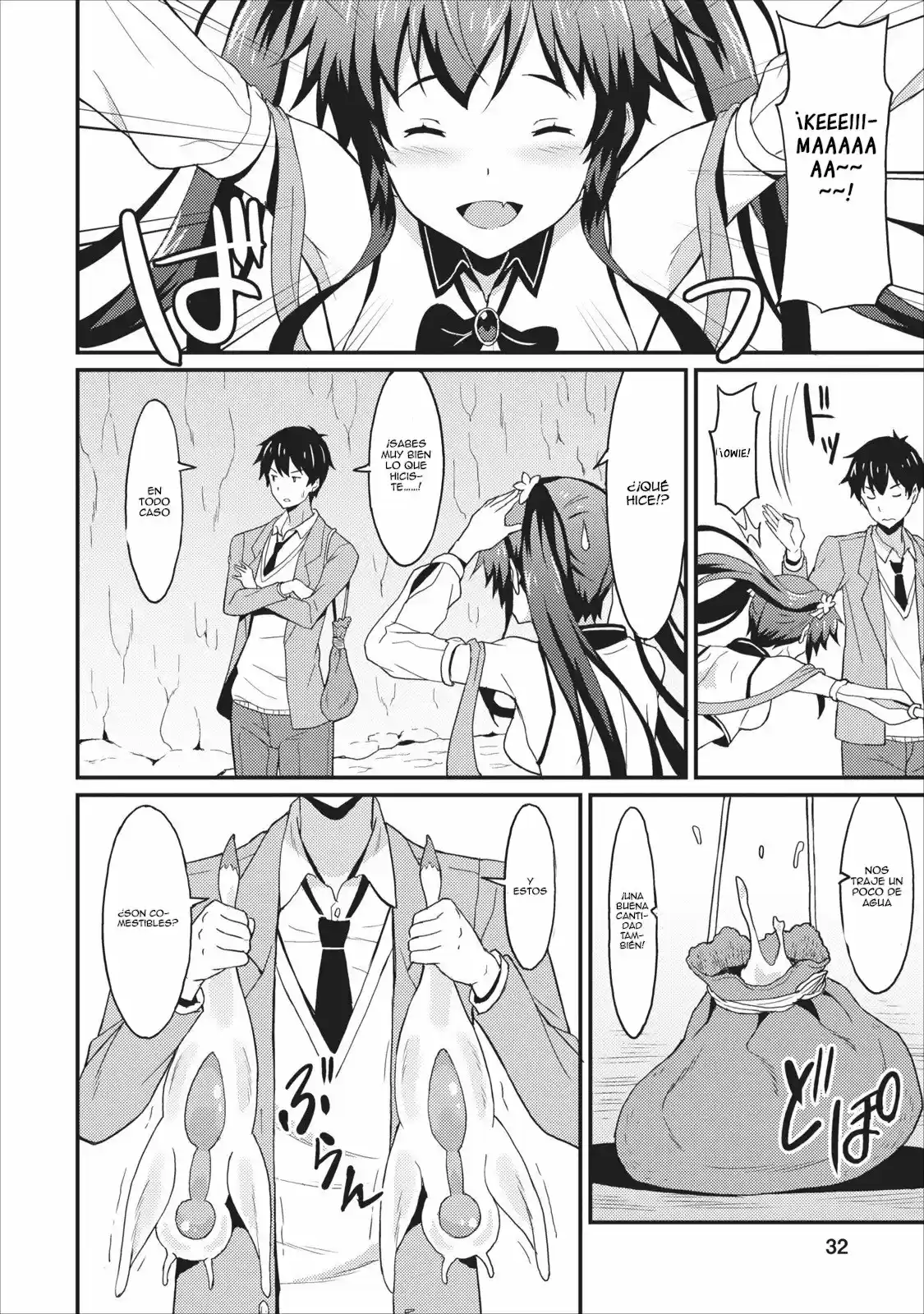 LEVEL UP JUST BY EATING! ~I'M PEERLESS IN ANOTHER WORLD WITH A USELESS GODDESS~ - Capítulo 1 - Página 34 - LectorTMOo