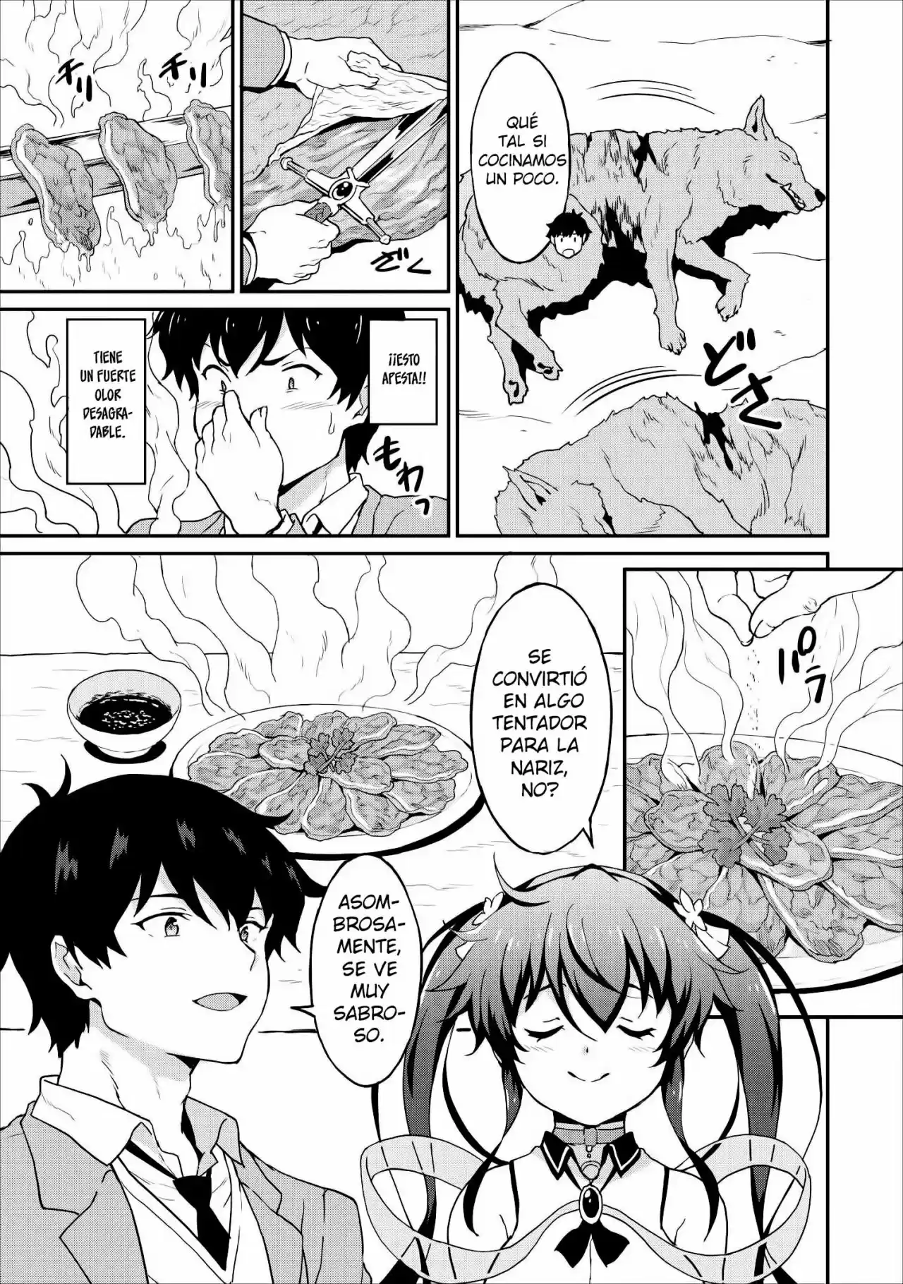 LEVEL UP JUST BY EATING! ~I'M PEERLESS IN ANOTHER WORLD WITH A USELESS GODDESS~ - Capítulo 11 - Página 6 - LectorTMOo