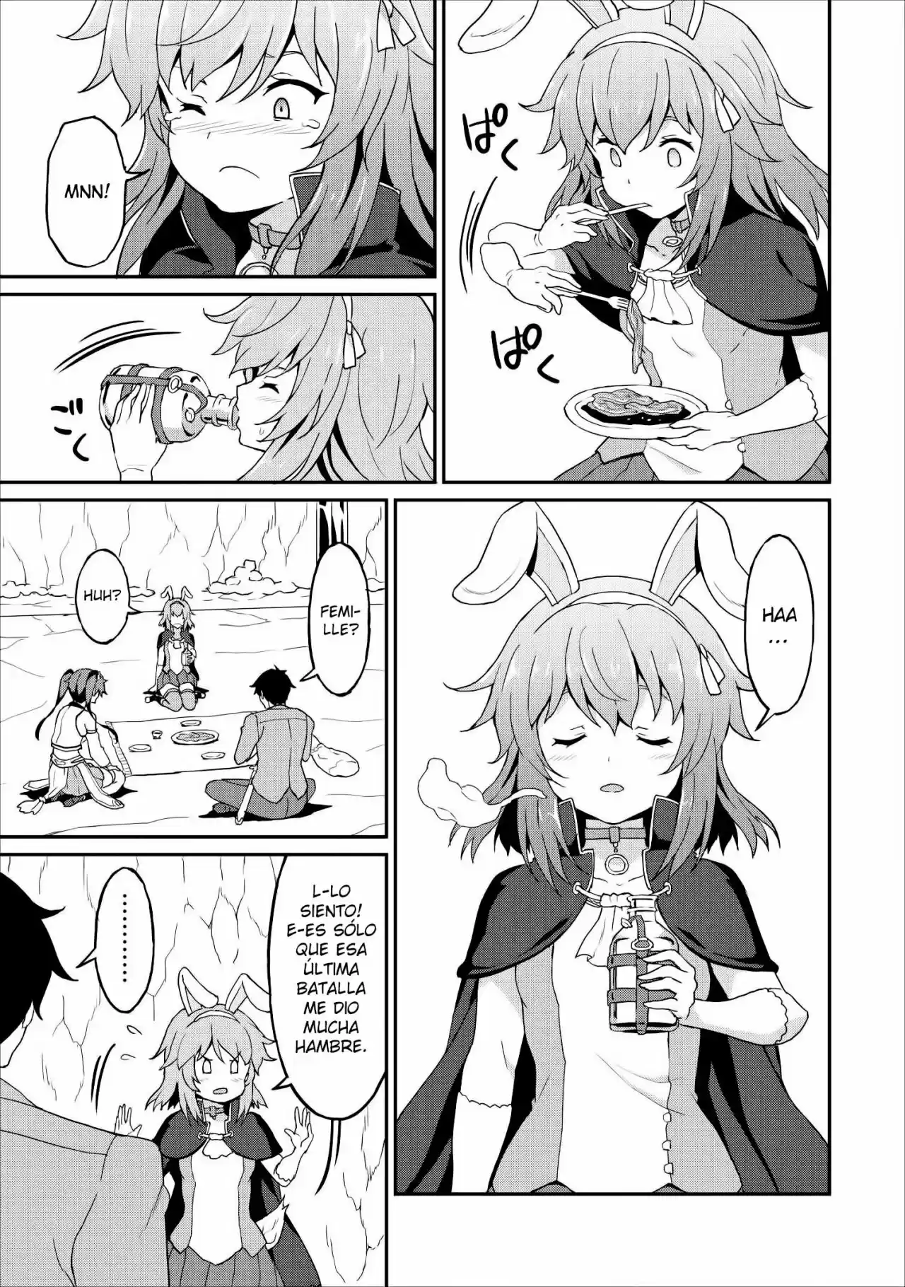 LEVEL UP JUST BY EATING! ~I'M PEERLESS IN ANOTHER WORLD WITH A USELESS GODDESS~ - Capítulo 11 - Página 8 - LectorTMOo
