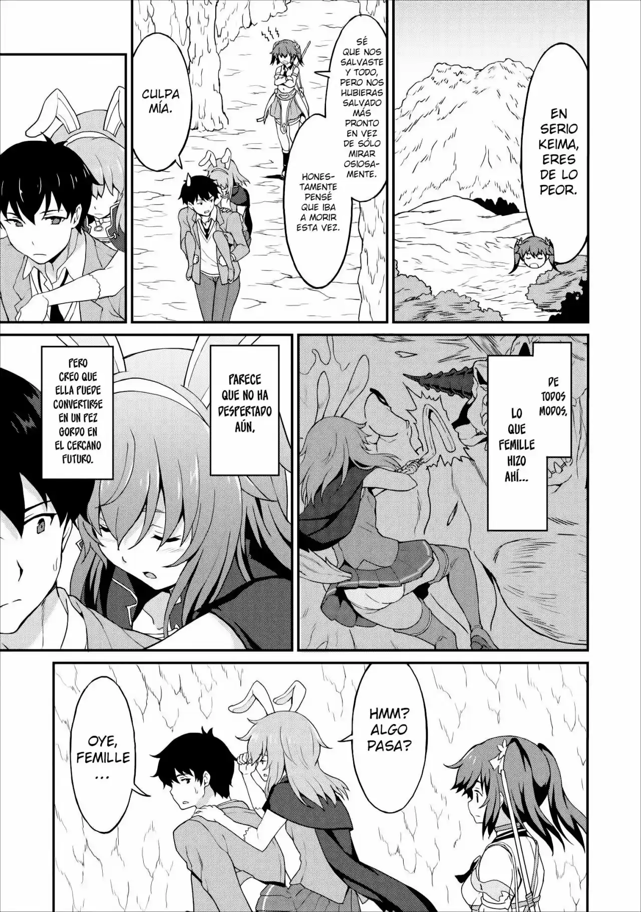 LEVEL UP JUST BY EATING! ~I'M PEERLESS IN ANOTHER WORLD WITH A USELESS GODDESS~ - Capítulo 11 - Página 23 - LectorTMOo