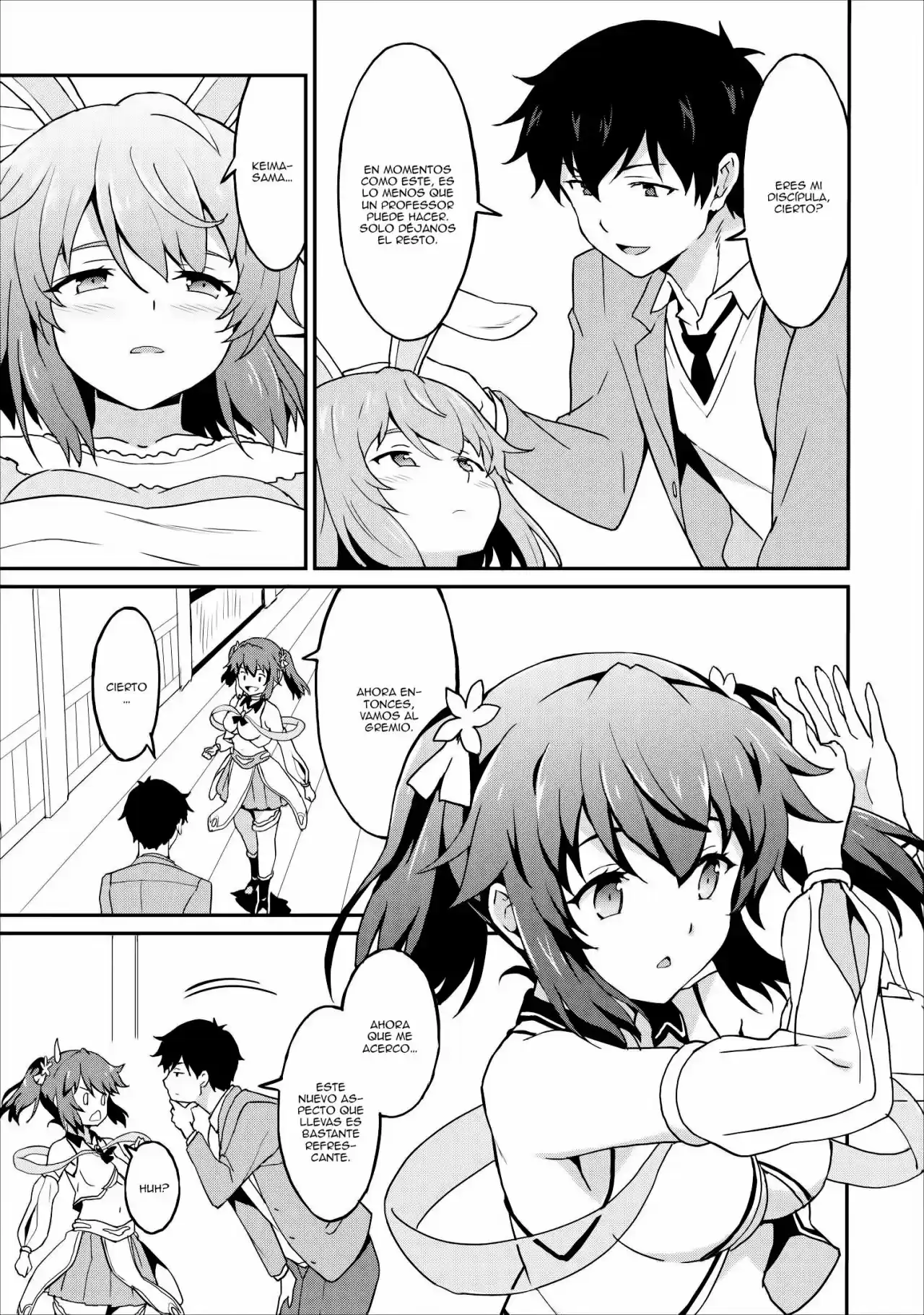 LEVEL UP JUST BY EATING! ~I'M PEERLESS IN ANOTHER WORLD WITH A USELESS GODDESS~ - Capítulo 12 - Página 8 - LectorTMOo