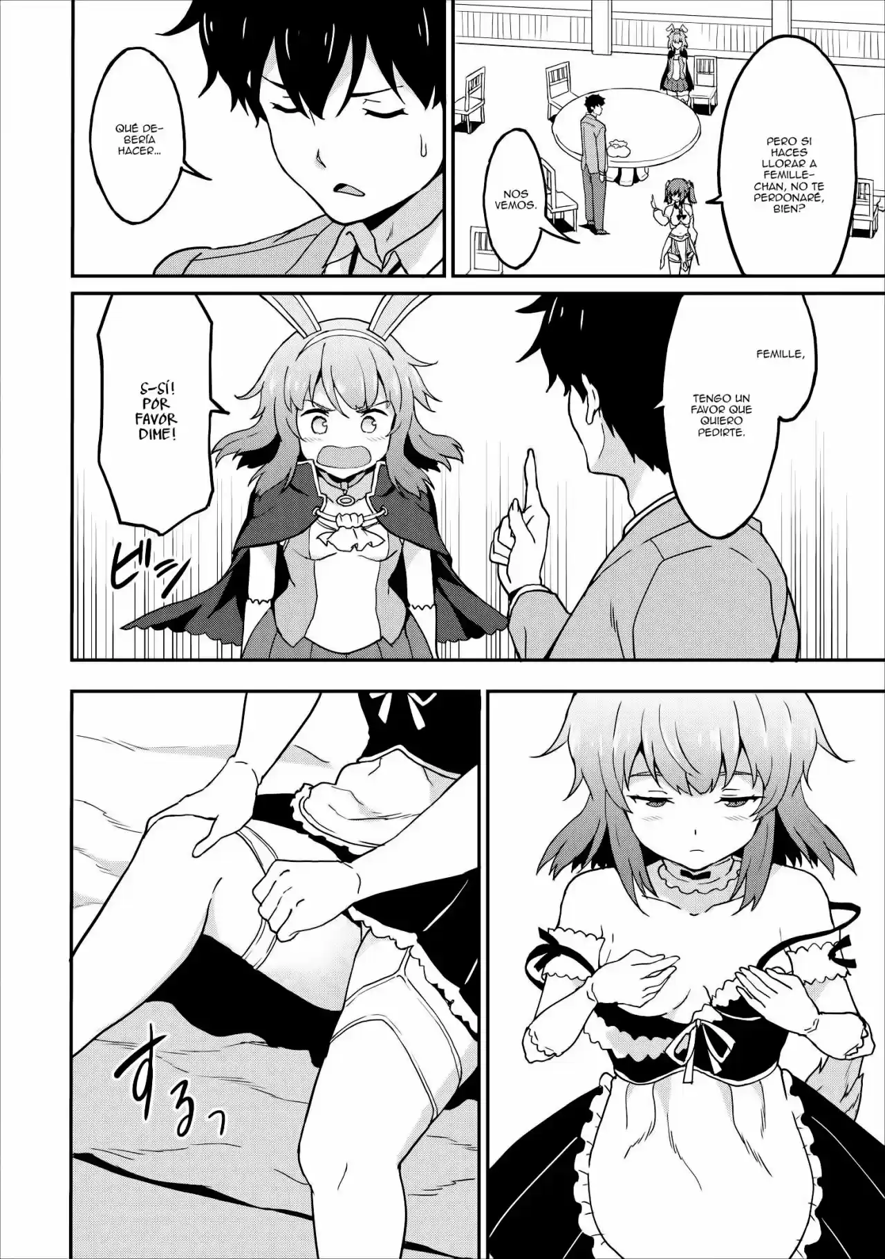 LEVEL UP JUST BY EATING! ~I'M PEERLESS IN ANOTHER WORLD WITH A USELESS GODDESS~ - Capítulo 12 - Página 26 - LectorTMOo