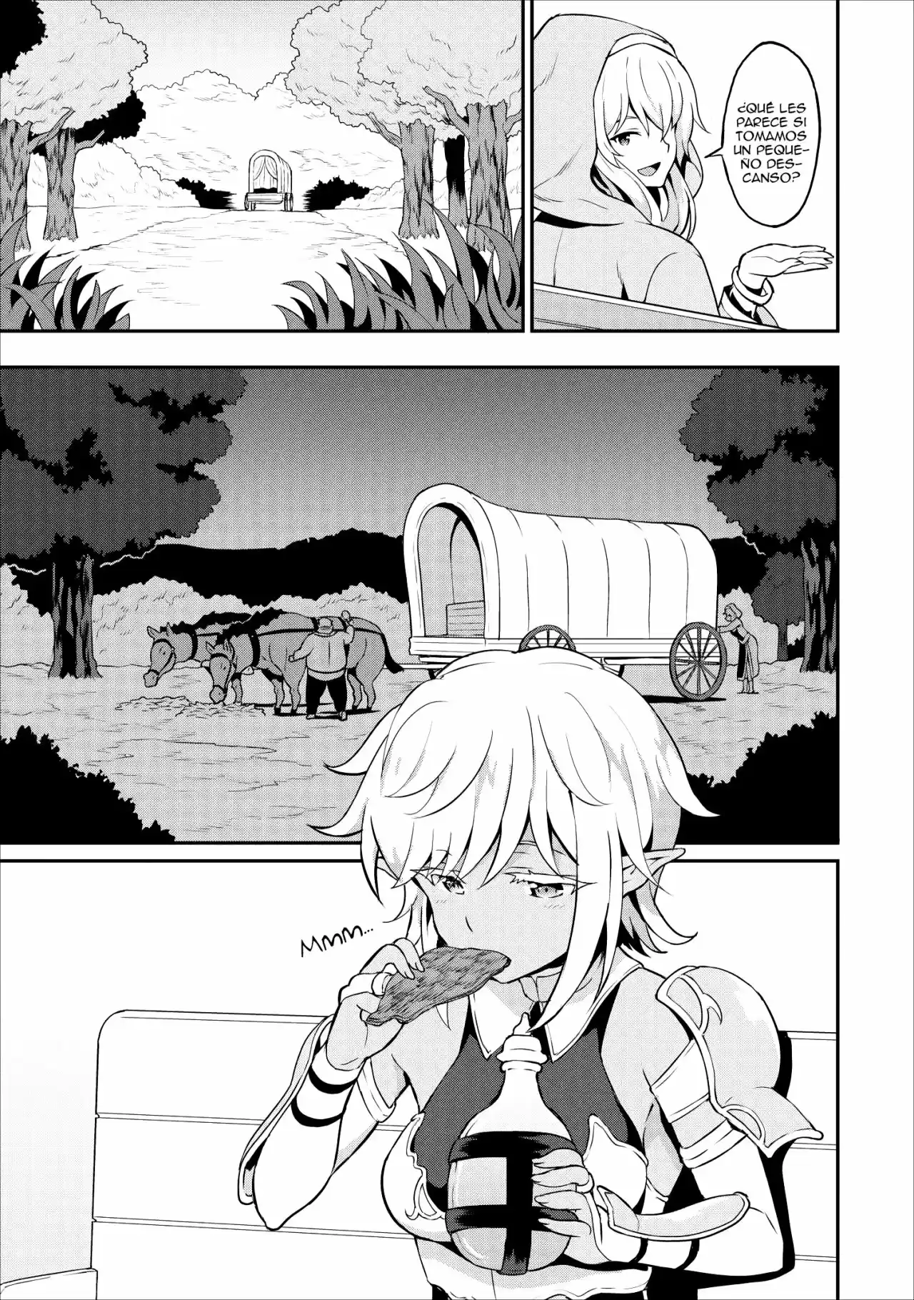 LEVEL UP JUST BY EATING! ~I'M PEERLESS IN ANOTHER WORLD WITH A USELESS GODDESS~ - Capítulo 13 - Página 16 - LectorTMOo