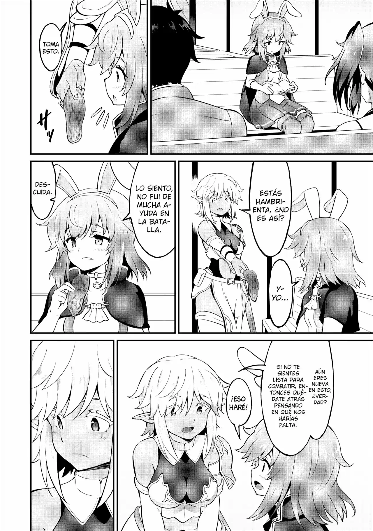 LEVEL UP JUST BY EATING! ~I'M PEERLESS IN ANOTHER WORLD WITH A USELESS GODDESS~ - Capítulo 13 - Página 17 - LectorTMOo