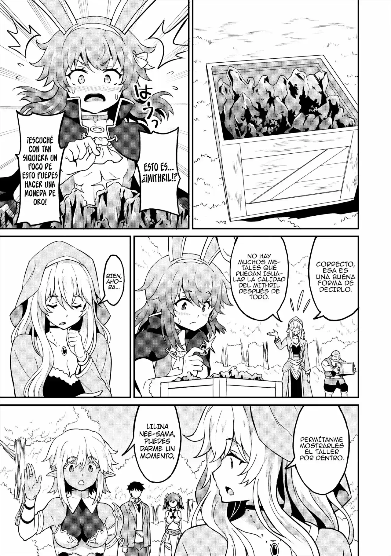 LEVEL UP JUST BY EATING! ~I'M PEERLESS IN ANOTHER WORLD WITH A USELESS GODDESS~ - Capítulo 13 - Página 28 - LectorTMOo