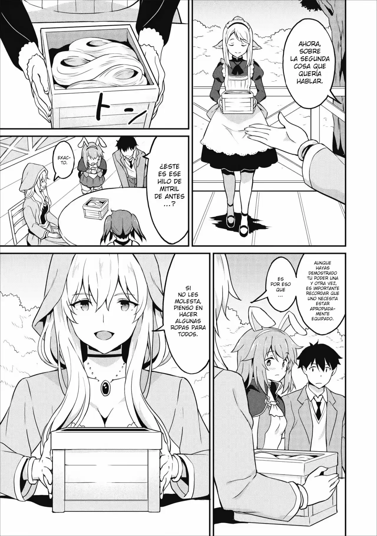 LEVEL UP JUST BY EATING! ~I'M PEERLESS IN ANOTHER WORLD WITH A USELESS GODDESS~ - Capítulo 14 - Página 18 - LectorTMOo