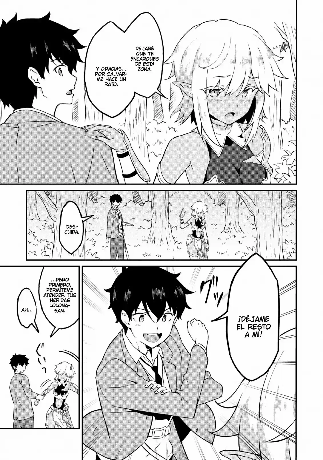 LEVEL UP JUST BY EATING! ~I'M PEERLESS IN ANOTHER WORLD WITH A USELESS GODDESS~ - Capítulo 16 - Página 8 - LectorTMOo