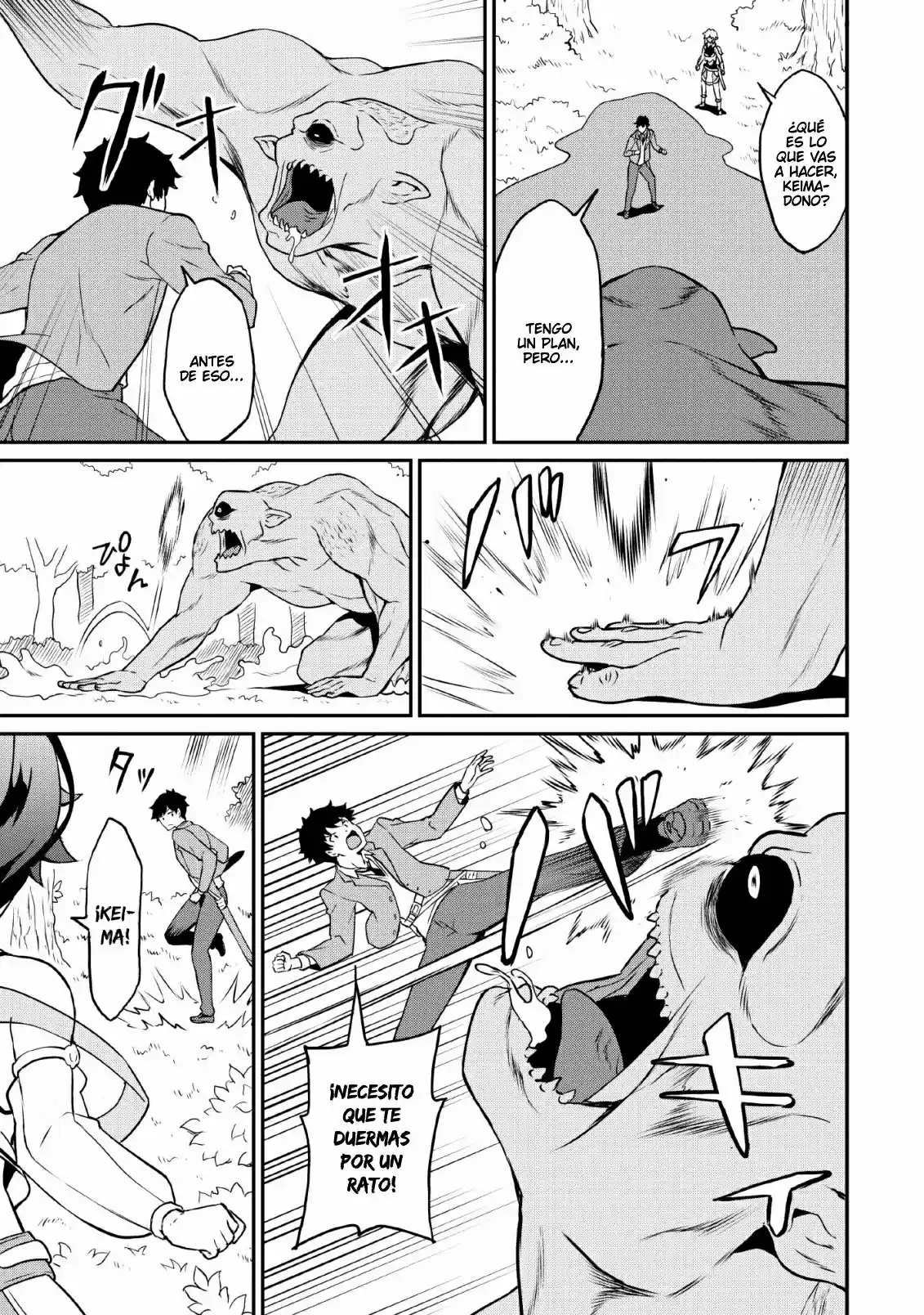 LEVEL UP JUST BY EATING! ~I'M PEERLESS IN ANOTHER WORLD WITH A USELESS GODDESS~ - Capítulo 16 - Página 9 - LectorTMOo