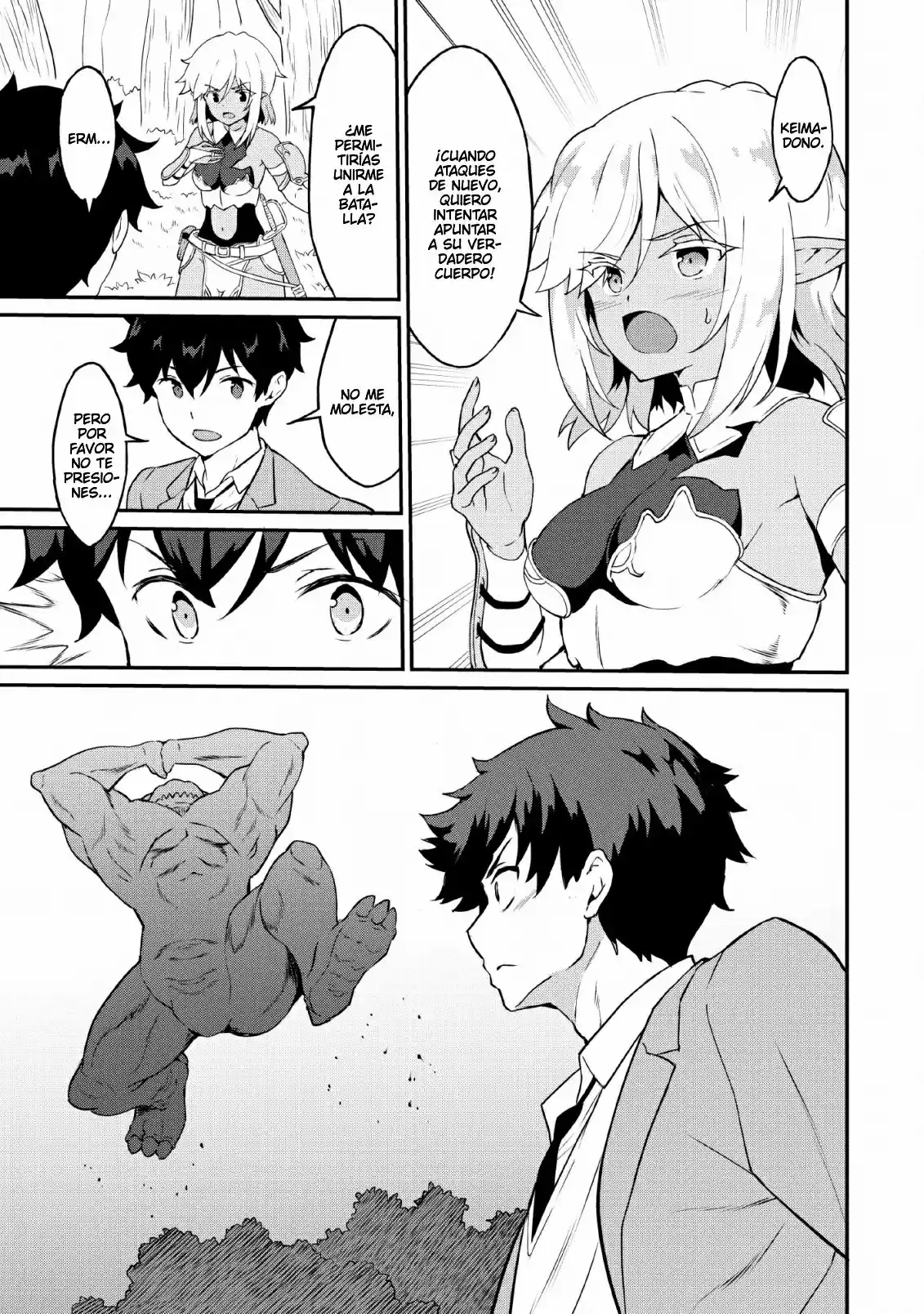 LEVEL UP JUST BY EATING! ~I'M PEERLESS IN ANOTHER WORLD WITH A USELESS GODDESS~ - Capítulo 16 - Página 13 - LectorTMOo