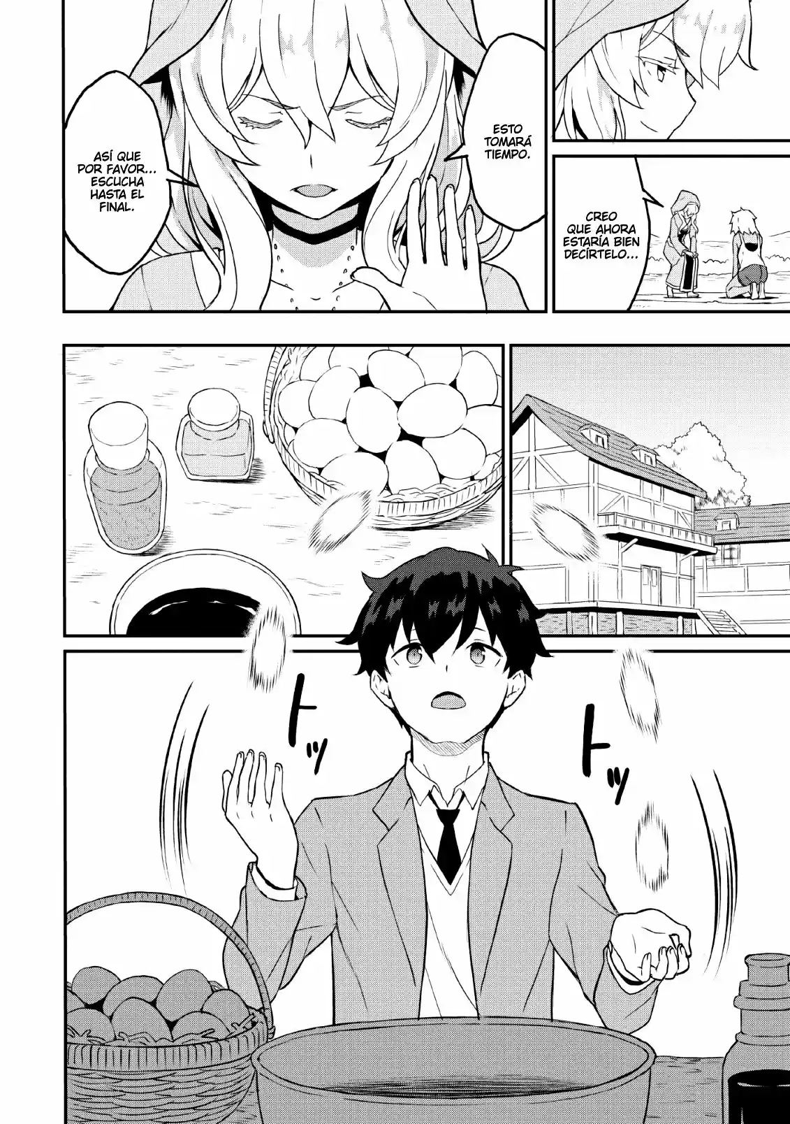 LEVEL UP JUST BY EATING! ~I'M PEERLESS IN ANOTHER WORLD WITH A USELESS GODDESS~ - Capítulo 17 - Página 13 - LectorTMOo