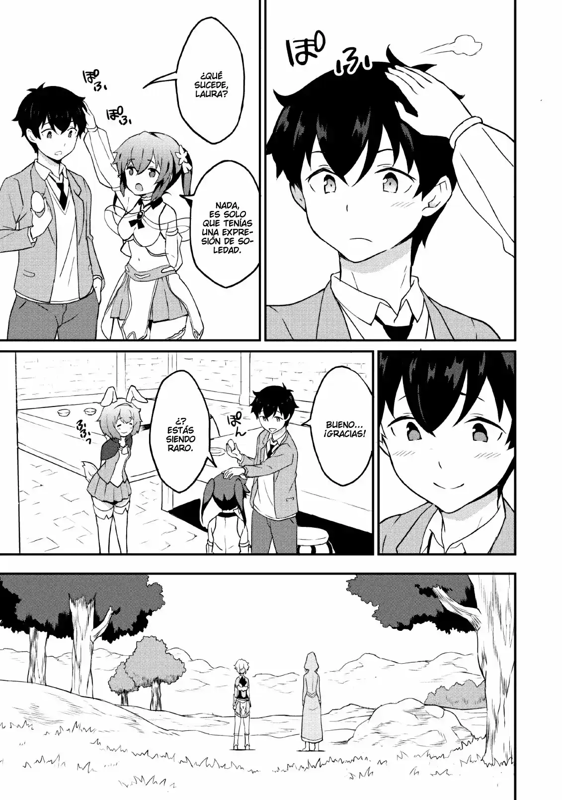 LEVEL UP JUST BY EATING! ~I'M PEERLESS IN ANOTHER WORLD WITH A USELESS GODDESS~ - Capítulo 17 - Página 20 - LectorTMOo