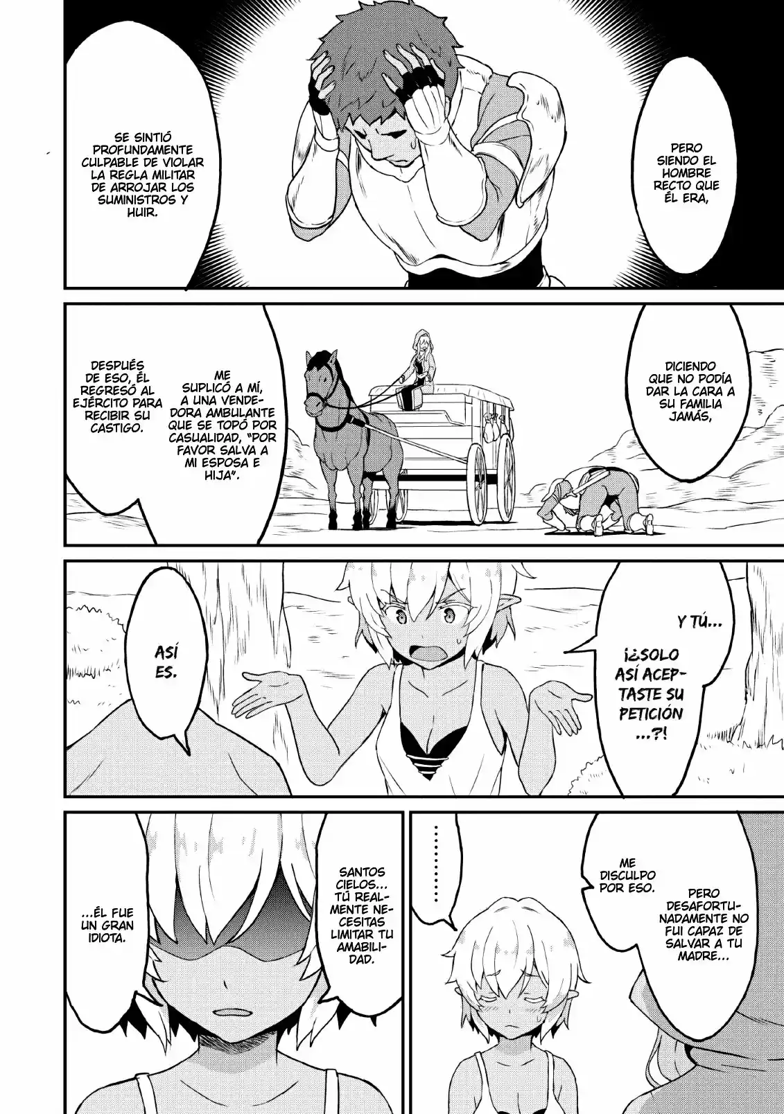 LEVEL UP JUST BY EATING! ~I'M PEERLESS IN ANOTHER WORLD WITH A USELESS GODDESS~ - Capítulo 17 - Página 23 - LectorTMOo
