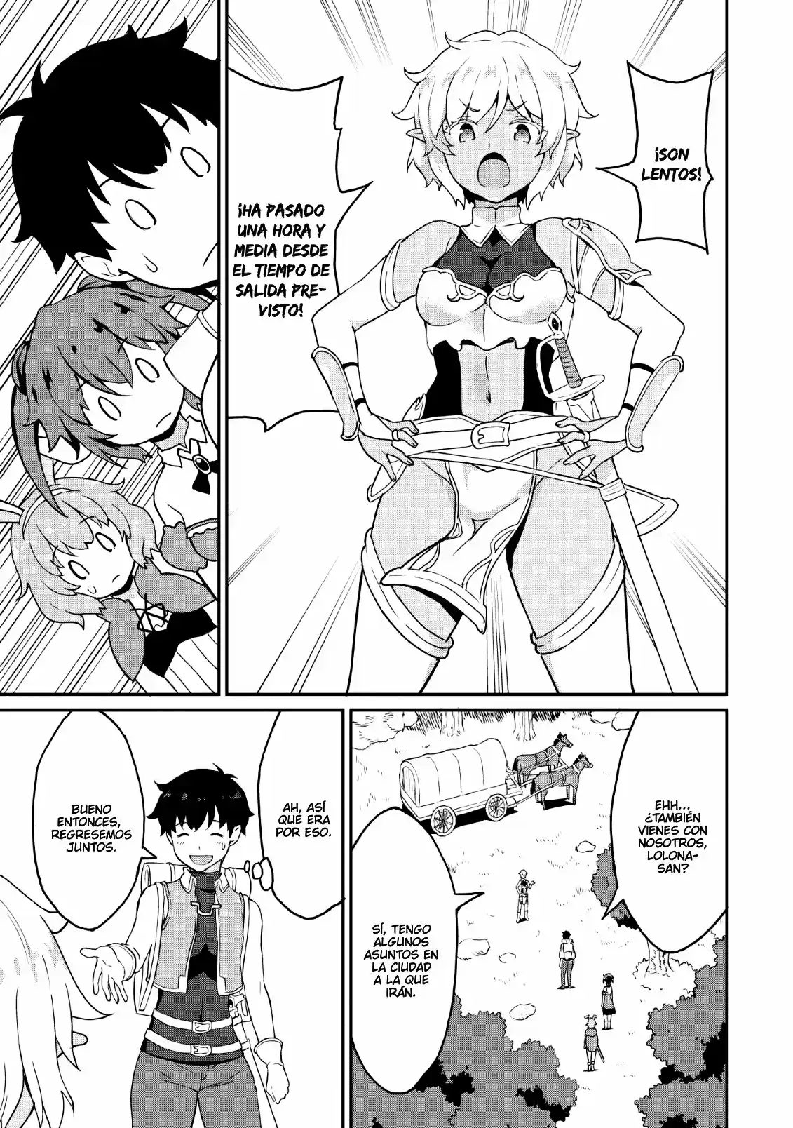 LEVEL UP JUST BY EATING! ~I'M PEERLESS IN ANOTHER WORLD WITH A USELESS GODDESS~ - Capítulo 17 - Página 30 - LectorTMOo