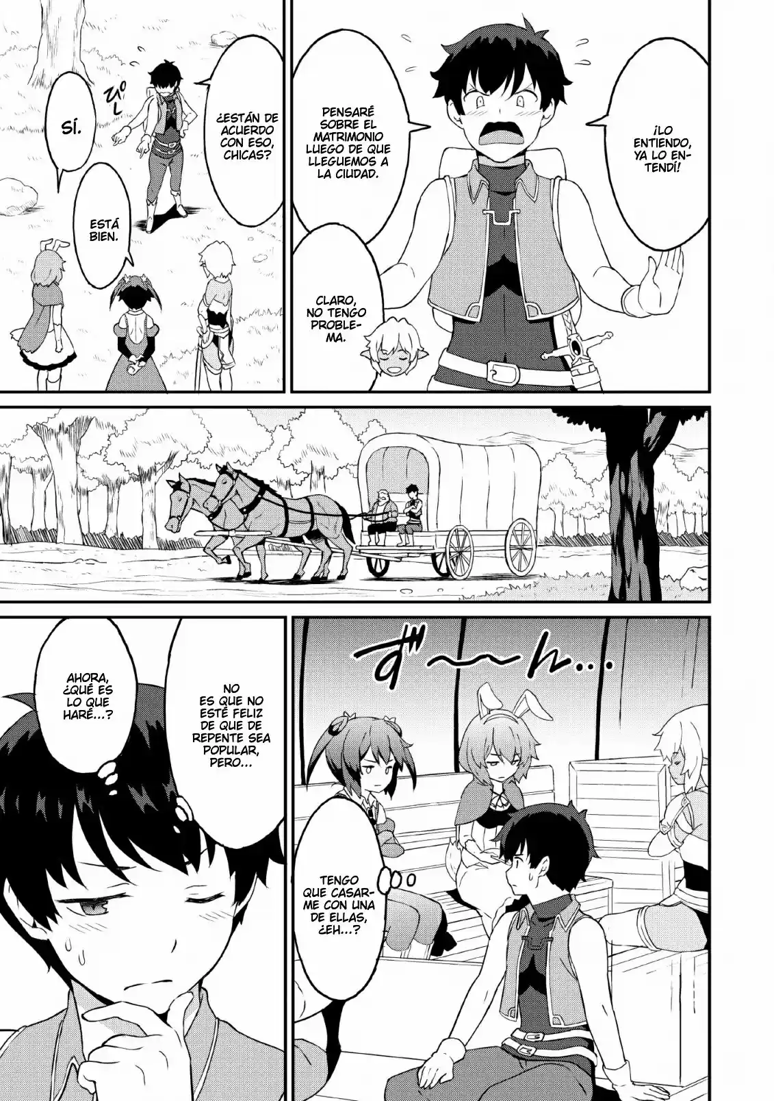 LEVEL UP JUST BY EATING! ~I'M PEERLESS IN ANOTHER WORLD WITH A USELESS GODDESS~ - Capítulo 18 - Página 8 - LectorTMOo